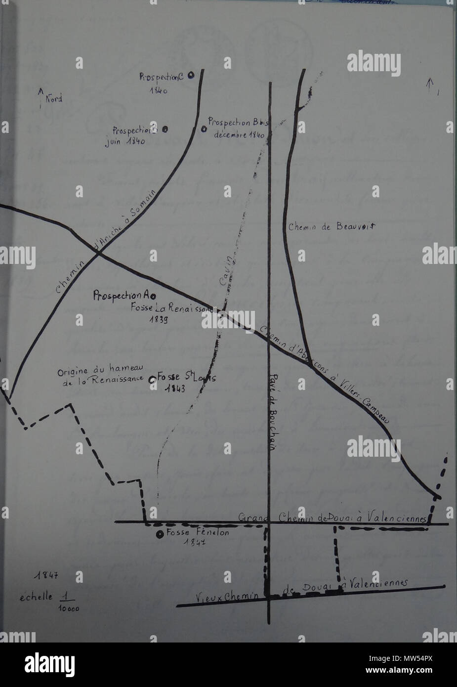 . Français : Somain - Hameau de la Renaissance - Plan de zona . 26 gennaio 2015, 10:32:33. Sconosciuto 566 Somain - Hameau de la Renaissance Foto Stock