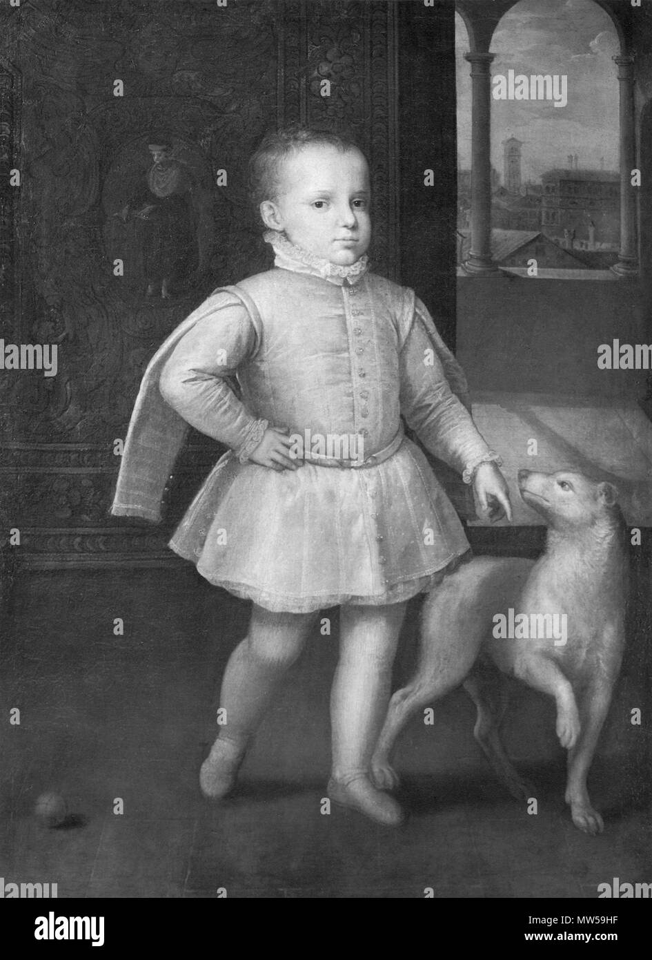 Grh1726 454 Okänd gosse (Don Carlos som granaio ) - Nationalmuseum - 17153 Foto Stock