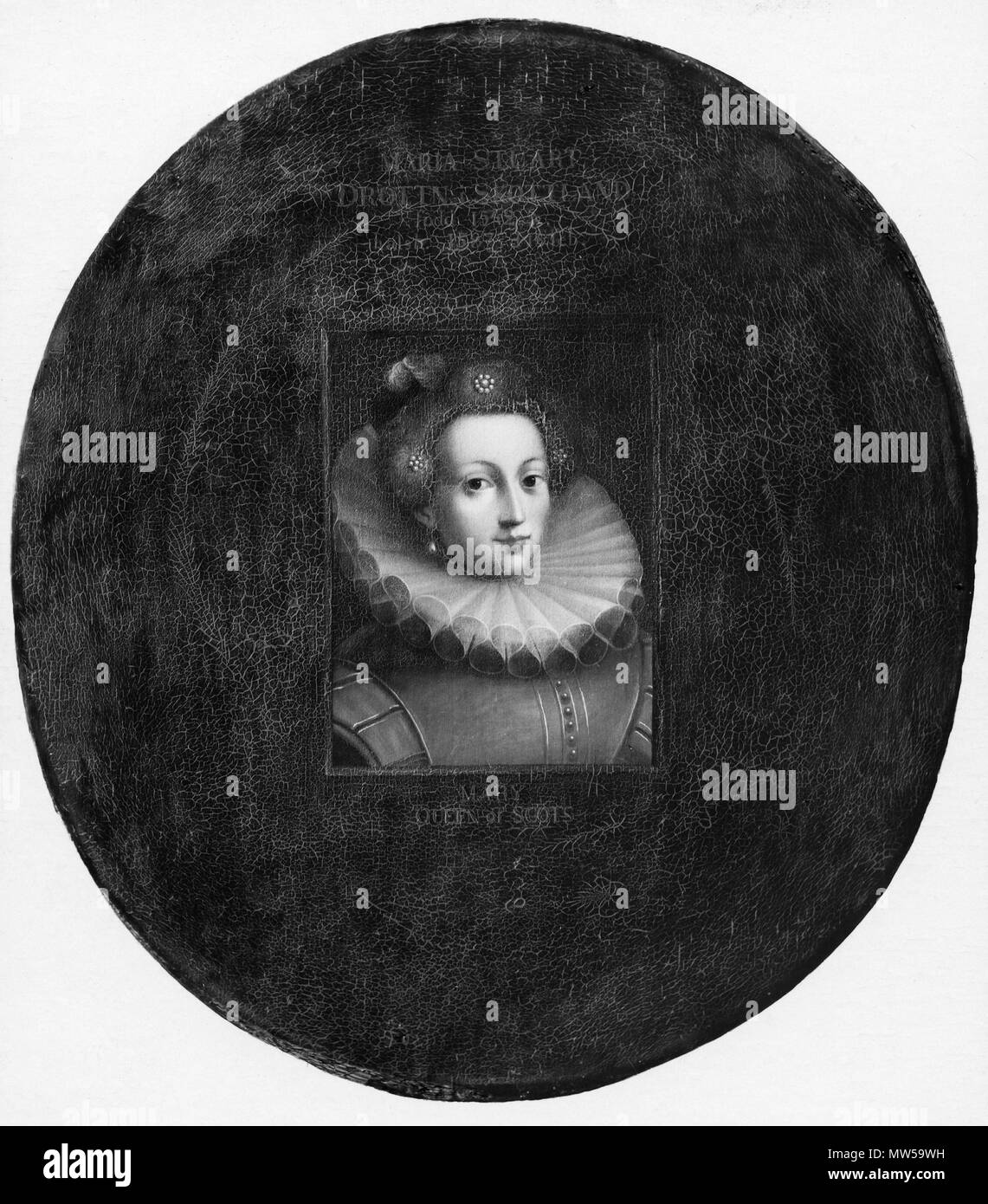 . Svenska: Kopia . Svenska: Maria Stuart, 1542-1587, drottning av Skottland och Frankrike . Svenska: Kopia . Data sconosciuta 397 Maria Stuart, 1542-1587, drottning av Skottland och Frankrike - Nationalmuseum - 15866 Foto Stock