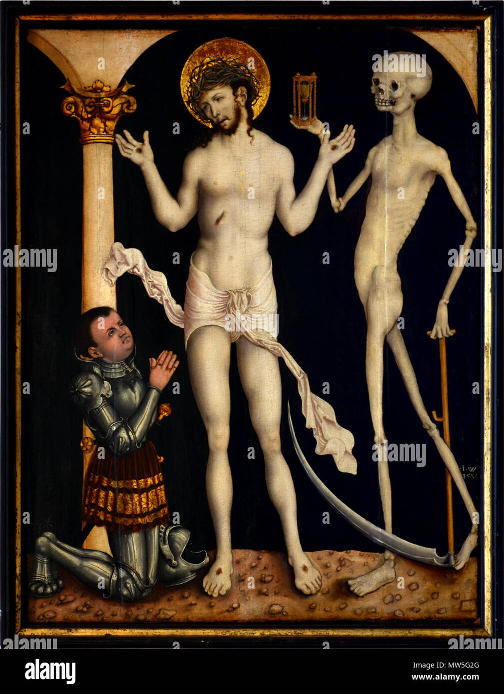 420 Il mistrà IW, Votivní obraz ze Šopky (1530) Foto Stock