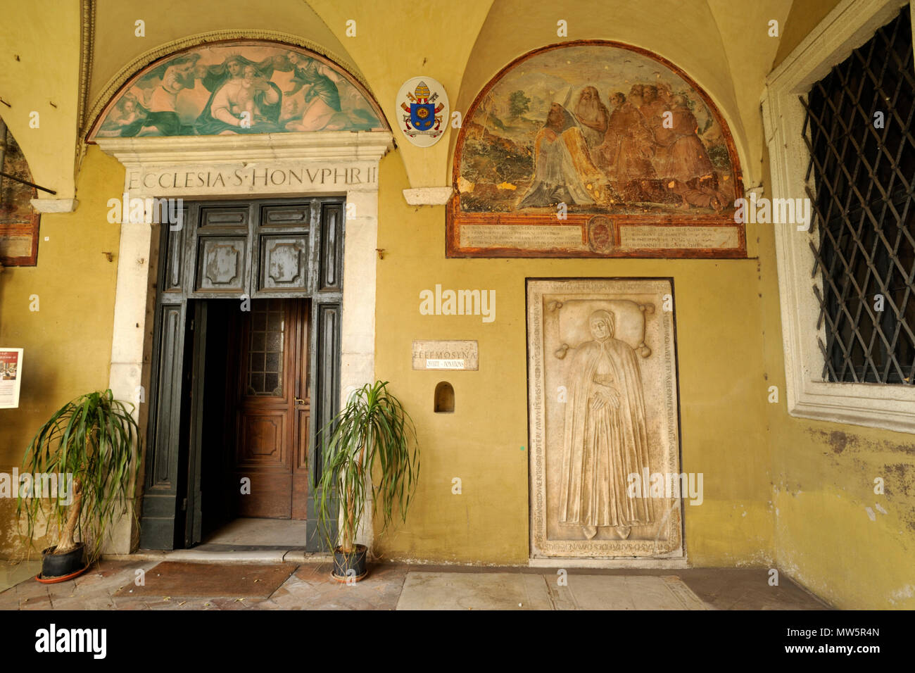 Sant'onofrio al gianicolo immagini e fotografie stock ad alta