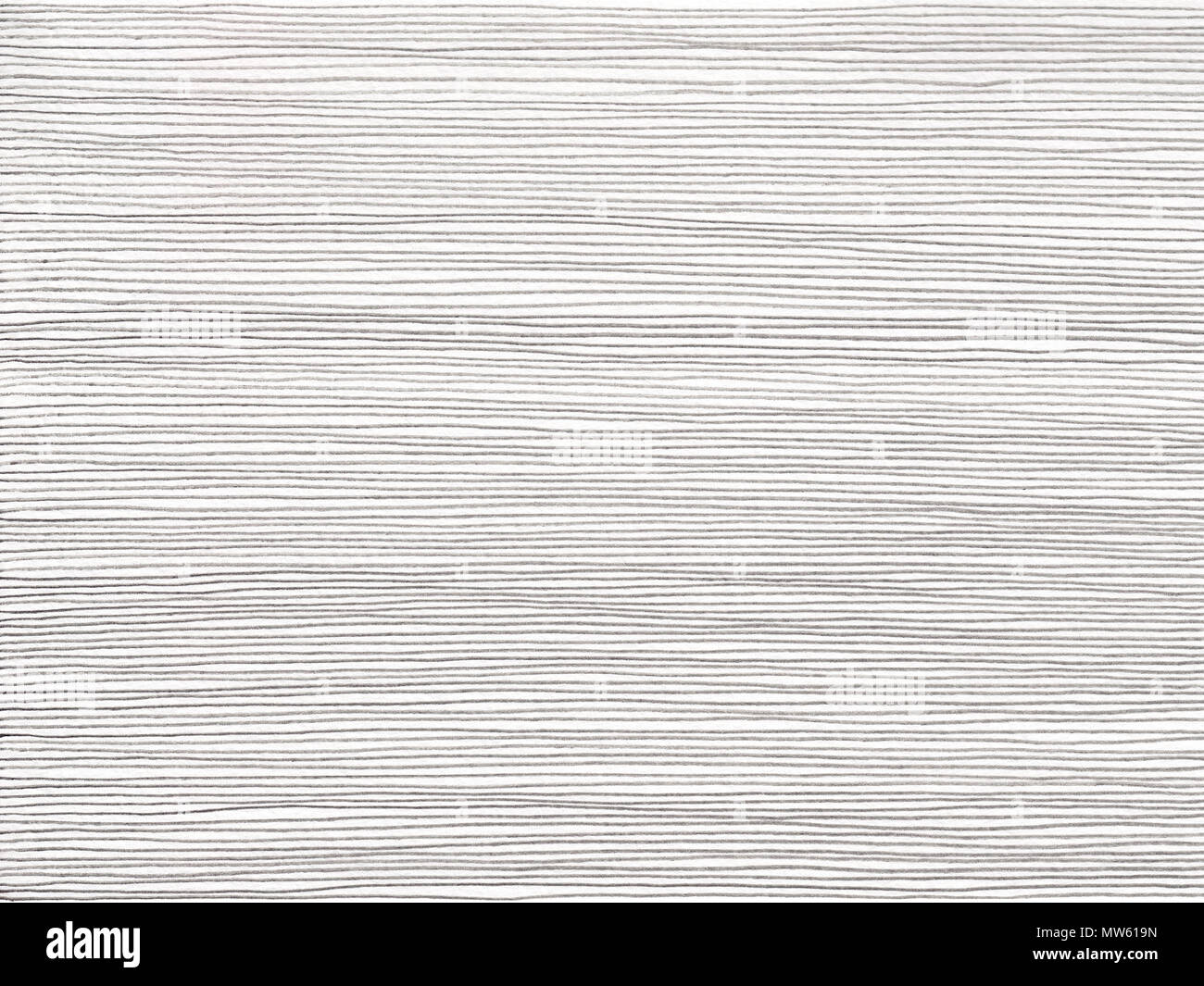 Una texture di sfondo scansionato da un originale disegno a matita di strettamente distanziati belle strisce orizzontali. Foto Stock