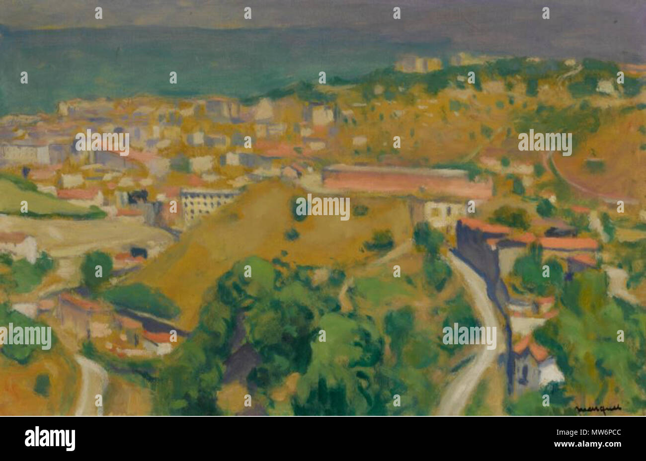 354 LA MONTÉE DE MONTPLAISANT Foto Stock