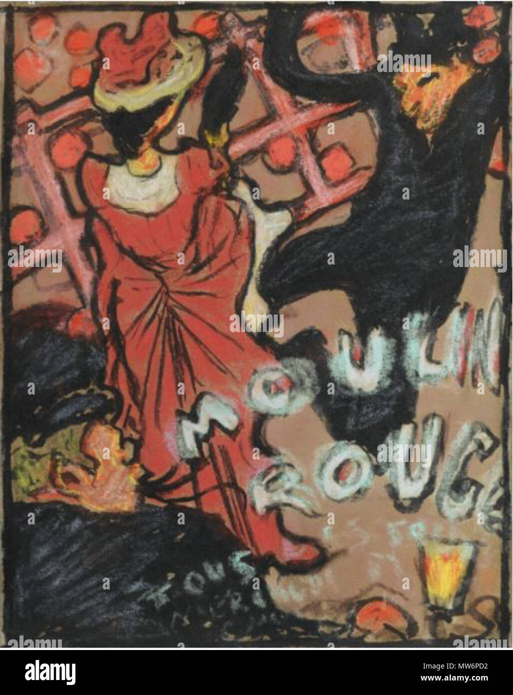 . Français : MOULIN ROUGE 426 MOULIN ROUGE Bonnard Foto Stock