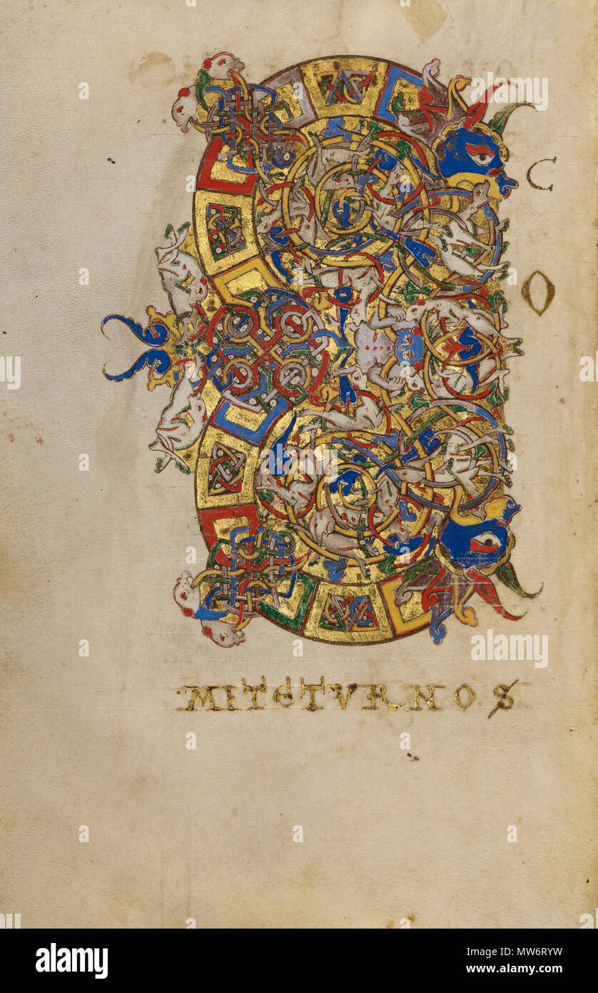 670 iniziale abitato C - Google Art Project Foto Stock