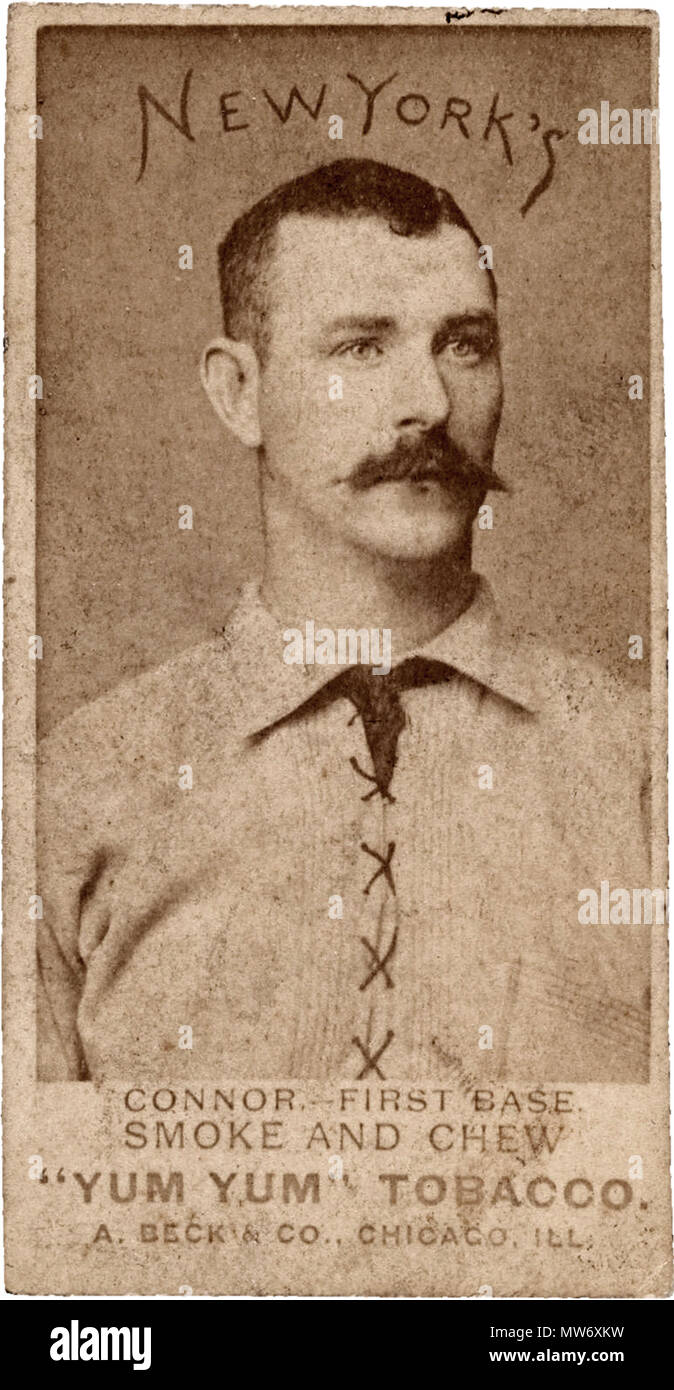 . 1888 N403 Yum Yum tabacco Roger Connor, redenzione torna SGC 60 EX 5 . 1888. A. Beck & Co., Chicago, IL 11 1888 N403 Yum Yum tabacco Roger Connor, redenzione torna SGC 60 EX 5 Foto Stock . 1888 N403 Yum Yum tabacco Roger Connor, redenzione torna SGC 60 EX 5 . 1888. A. Beck & Co., Chicago, IL 11 1888 N403 Yum Yum tabacco Roger Connor, redenzione torna SGC 60 EX 5 Foto Stock