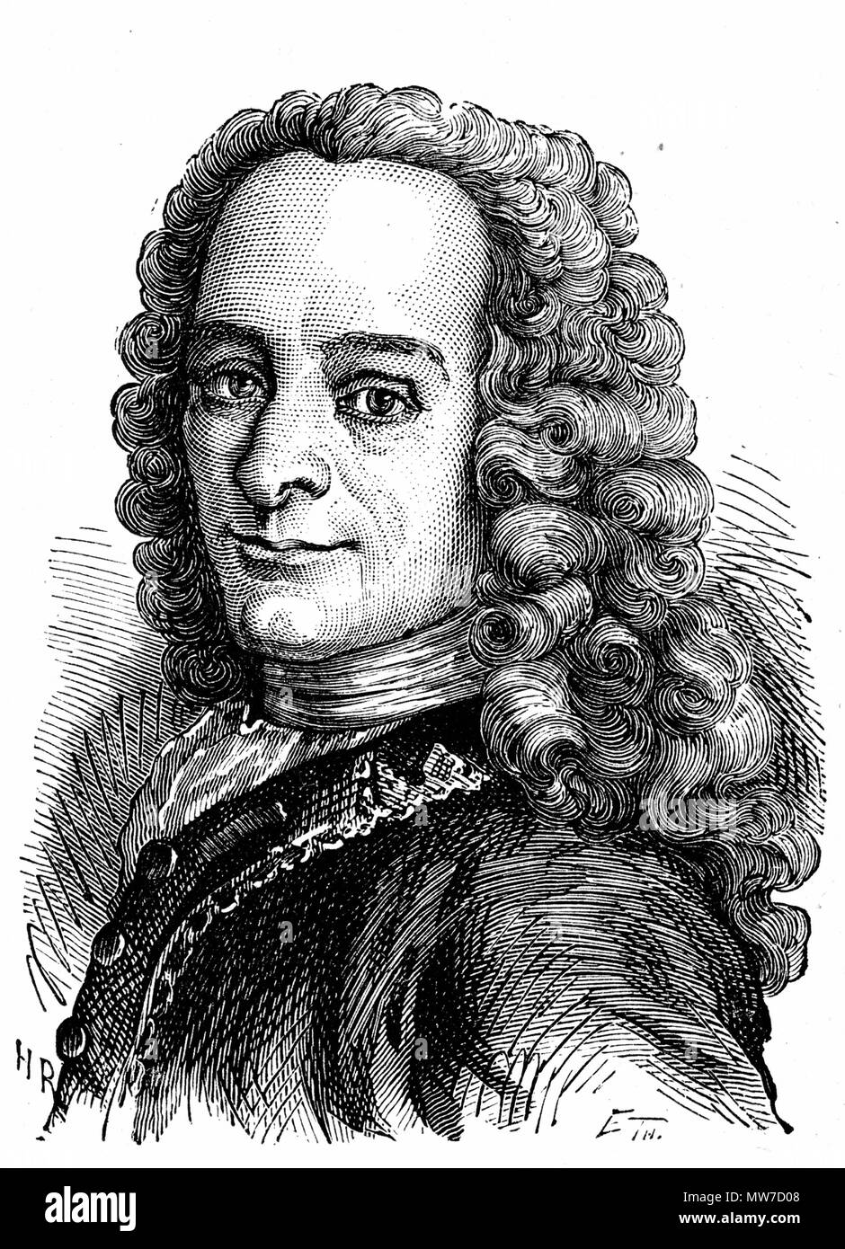 . Una simulazione di 1200 dpi di scansione lineart, creato da File:AduC 002 Voltaire (1694-1778).JPG. Si prega di tenere a mente che questo file non (e non può) riprodurre fedelmente tutti i dettagli della carta originale, perché è stato creato da un elaborato in precedenza JPEG (che è, con perdita di dati compressi) fotografia con contrasto irregolare e la parziale sfocatura. Nota: generazione di anteprime è attualmente limitata a 12,5 Mpix, così un 50%%%% immagine ridimensionata viene caricato su. L'originale è disponibile attraverso la cronologia dei file sotto (collegamento diretto). (Se non la scansione effettiva, si prega di caricarlo su questo file e sostituire Foto Stock