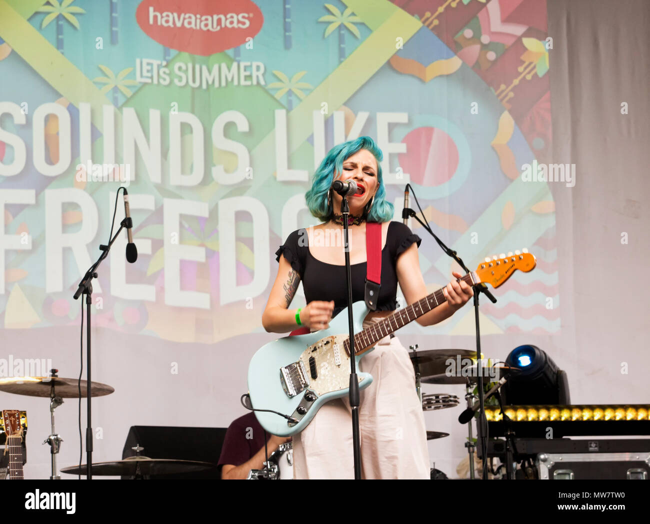 Maggio 26, 2018 - Milano, Italia: singer Giorgieness a Mi ami Festival di Milano, Italia Foto Stock