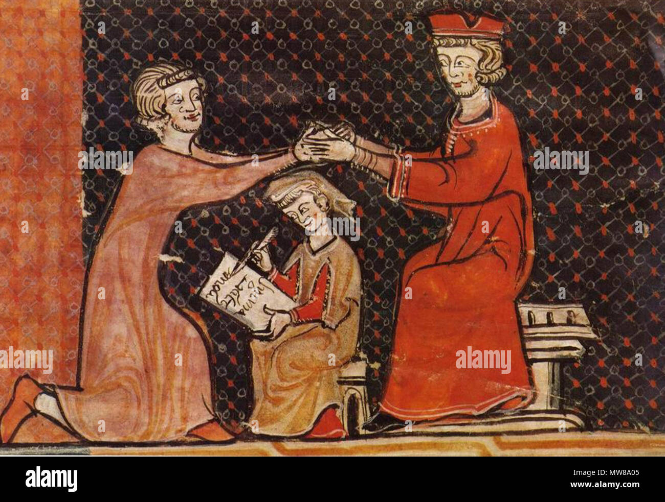 282 Hommage au Moyen Age - miniatura Foto Stock