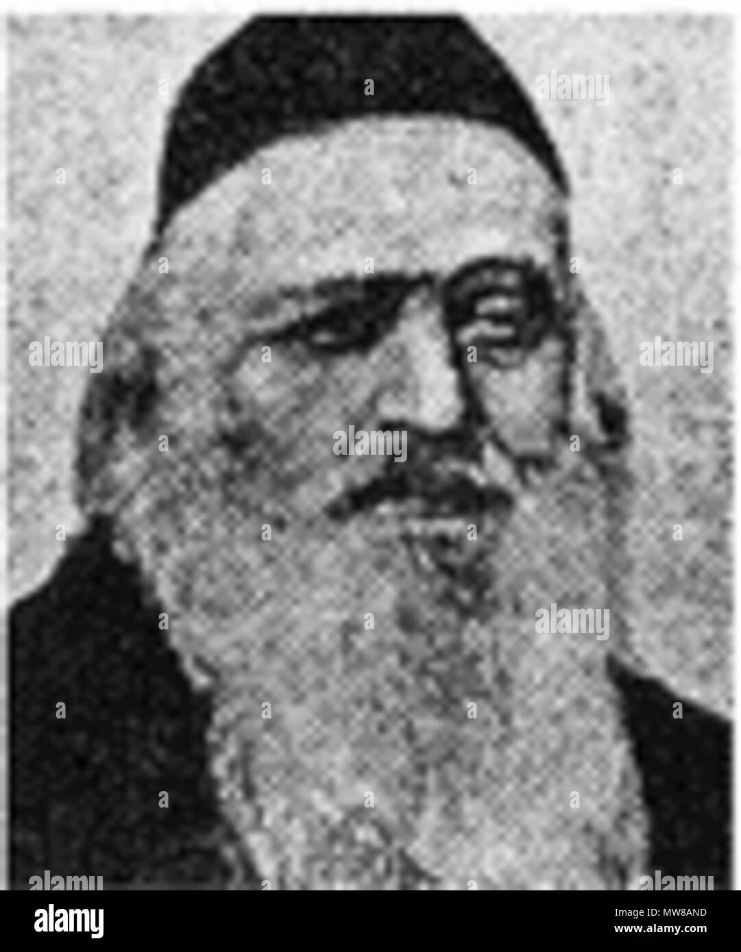 . עברית: רבי יעקב בריט . prima di 1880. 72 sconosciuto Barit pic 1870 Foto Stock . עברית: רבי יעקב בריט . prima di 1880. 72 sconosciuto Barit pic 1870 Foto Stock