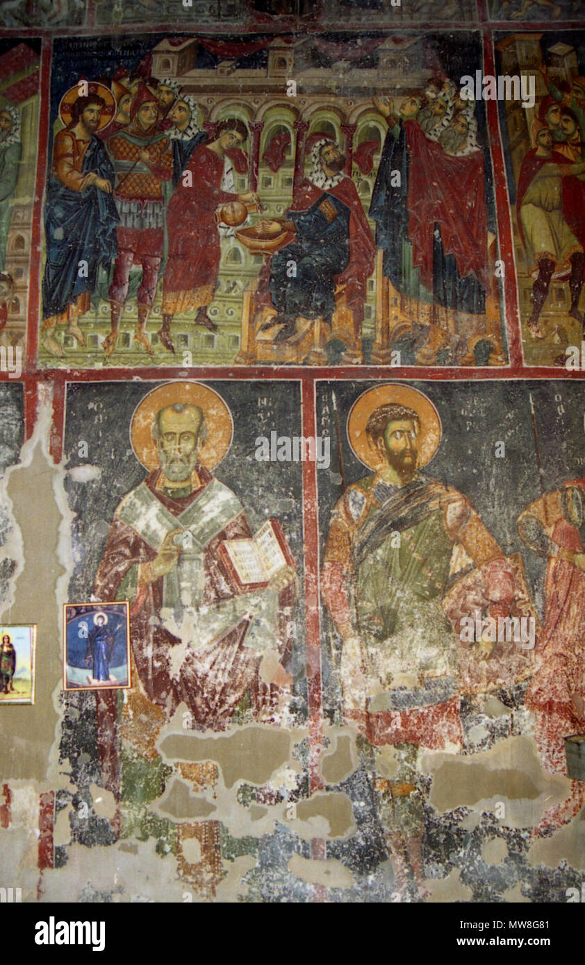 223 affreschi da San Nicola del' Borgo 04 Foto Stock