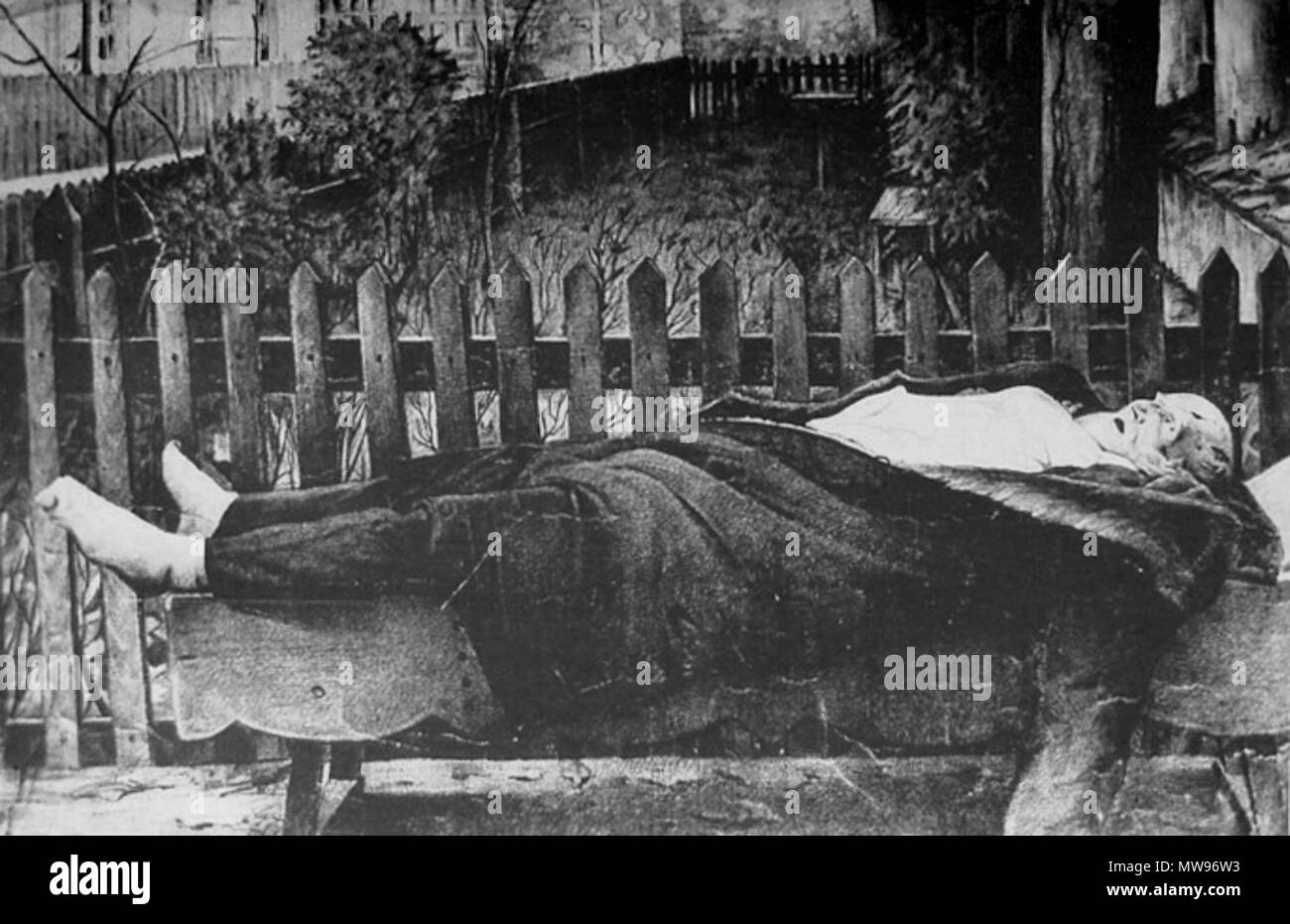 689 Тіло Романа Даміана Санґушка Foto Stock