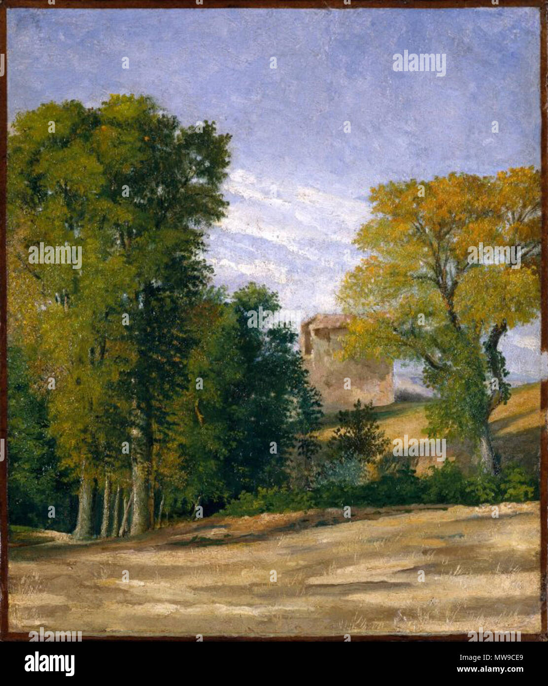 . Paesaggio . tra circa 1860 e circa 1865 100 Brooklyn Museum - Paesaggio (Paysage) Foto Stock