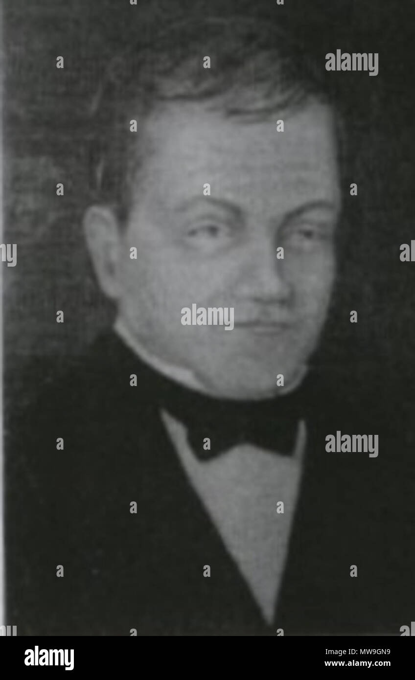 . Inglese: Tsadok Casey, rappresentante statunitense da Illinois . Xix secolo - Casey è morto nel 1862. Sconosciuto 117 ZadokCasey Foto Stock