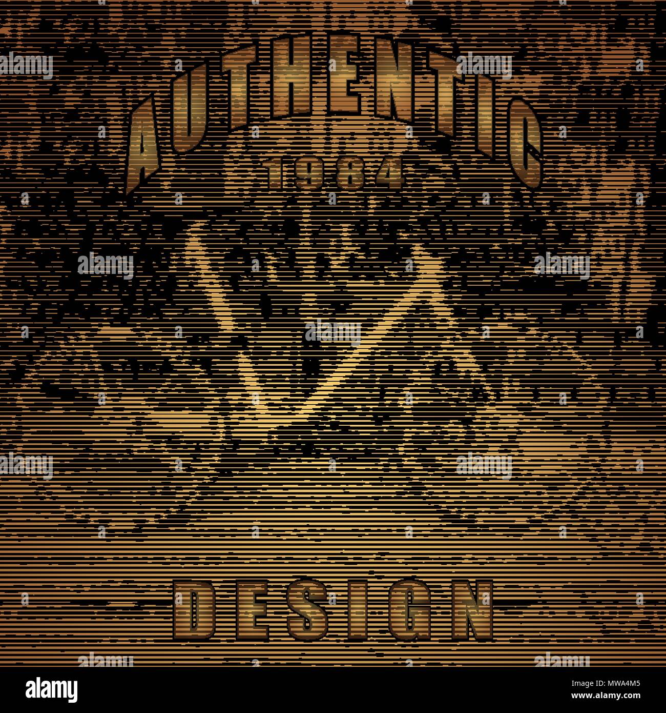 Vettore di moto stilizzata poster. Illustrazione Vettoriale