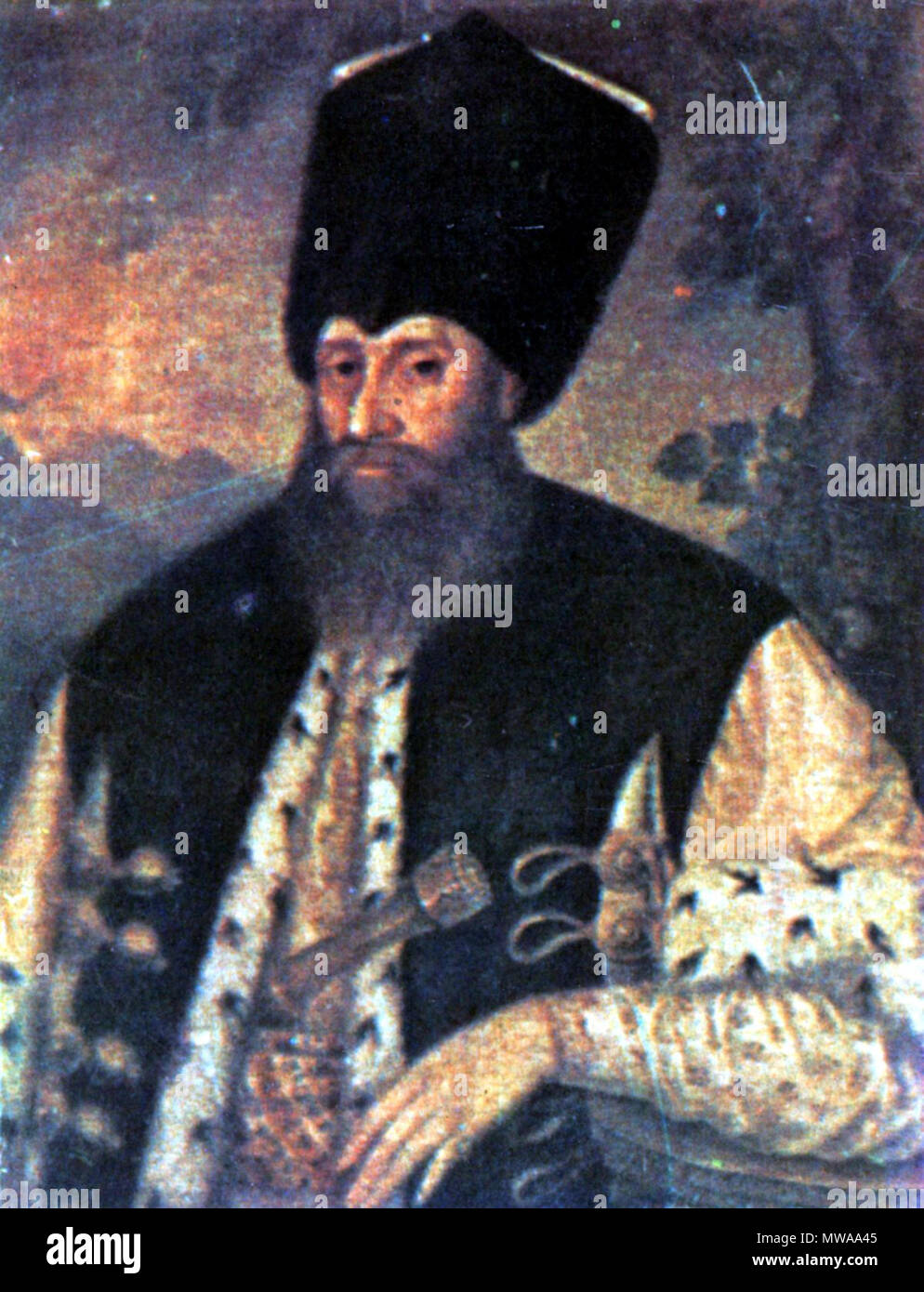 . Painture a storico ed etnologico museo della società da Atene . Questo file è privo di informazioni sull'autore. 141 Constantin Ipsilanti Foto Stock