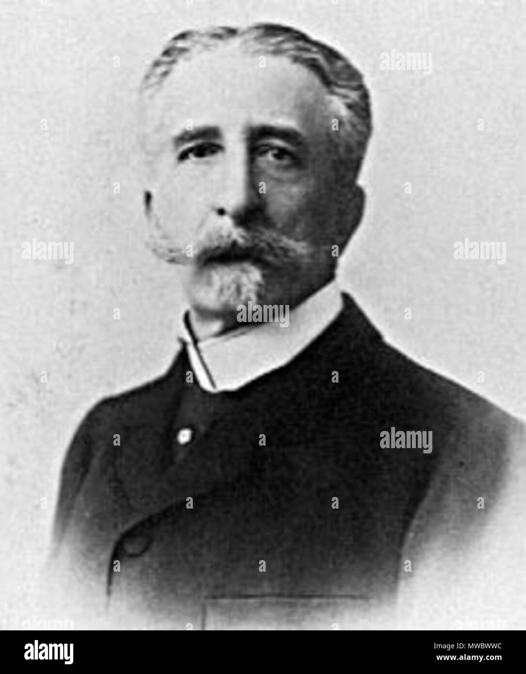 . Inglese: Georgios Theotokis, uomo politico greco Ελληνικά: Γεώργιος Θεοτόκης (1844-1916), πρωθυπουργός της Ελλάδας . Sconosciuto 240 Georgios Theotokis Foto Stock