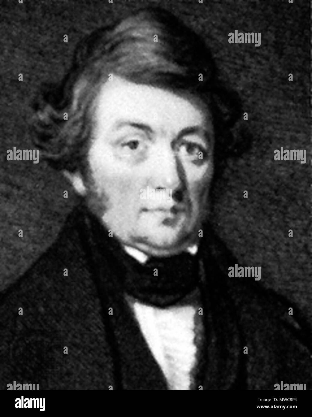 . Inglese: John Frost (1784-1877) . incisione di W. Lettura dopo un dipinto 230 JohnForstChartist Foto Stock