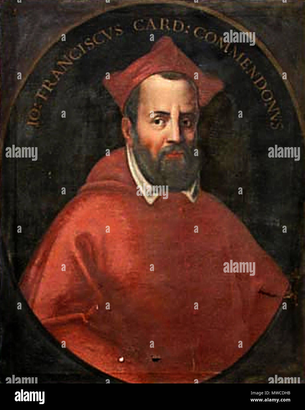 . Inglese: Giovanni Francesco Commendone . Il XVIII secolo. Anonimo 245 Giovanni Francesco Commendone 1 Foto Stock