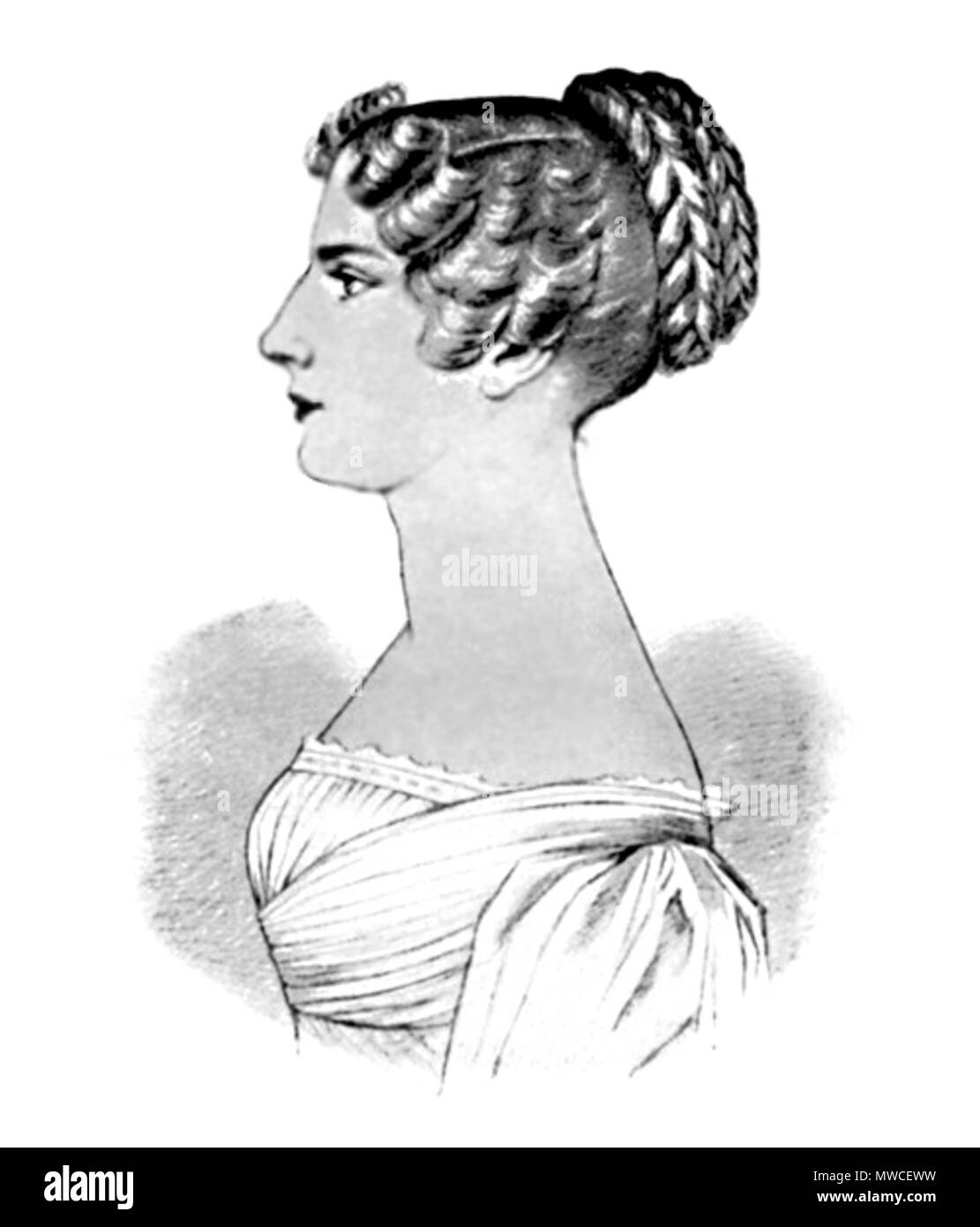 . Elisa von Radziwill . 1825. Anonimo 183 Elisa von Radziwill Foto Stock