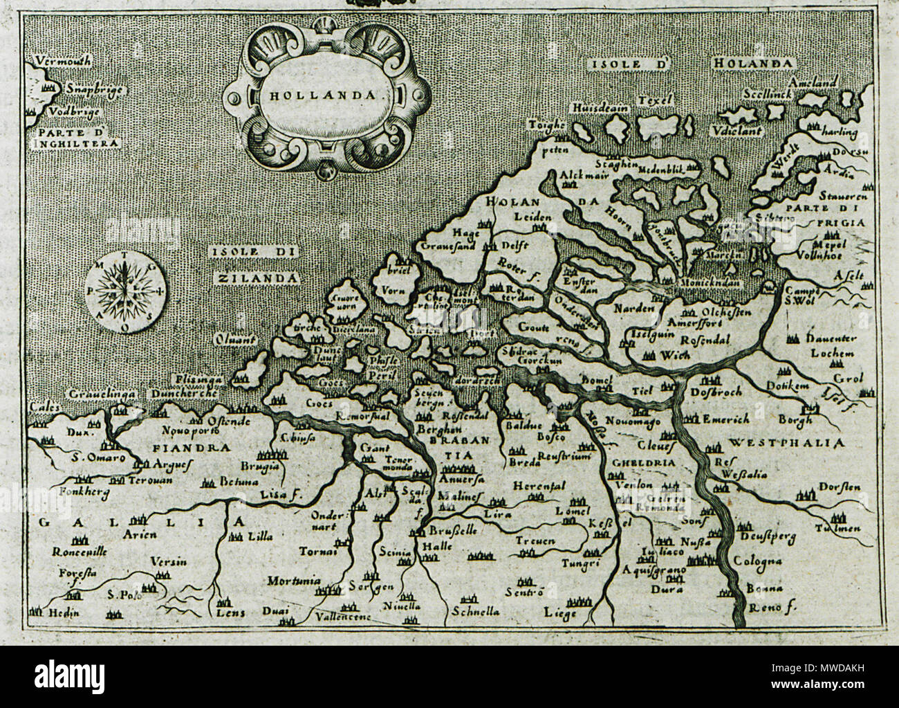 . Italiano: Tomaso Porcacchi. L'isole più famose del mondo descritte da Tomaso Porcacchi da Castiglione arretino e intagliate da Girolamo Porro padouano biella aggionta noua, Padova, appresso Paolo et Francesco Galignani Fratelli, MDCXX (1620) . 1620. Tommaso Porcacchi (1530-1585) nomi alternativi Tomaso Porcacchi Castilione Descrizione geografo italiano, traduttore e cartografo scrittore cartografo, Data di nascita e morte 1530 1585 Luogo di nascita e morte di Castiglion Fiorentino Autorità di Venezia controllo : Q3992830 VIAF: 5042482 ISNI: 0000 0001 0865 0444 LCCN: N82020144 GND: 124352405 Foto Stock