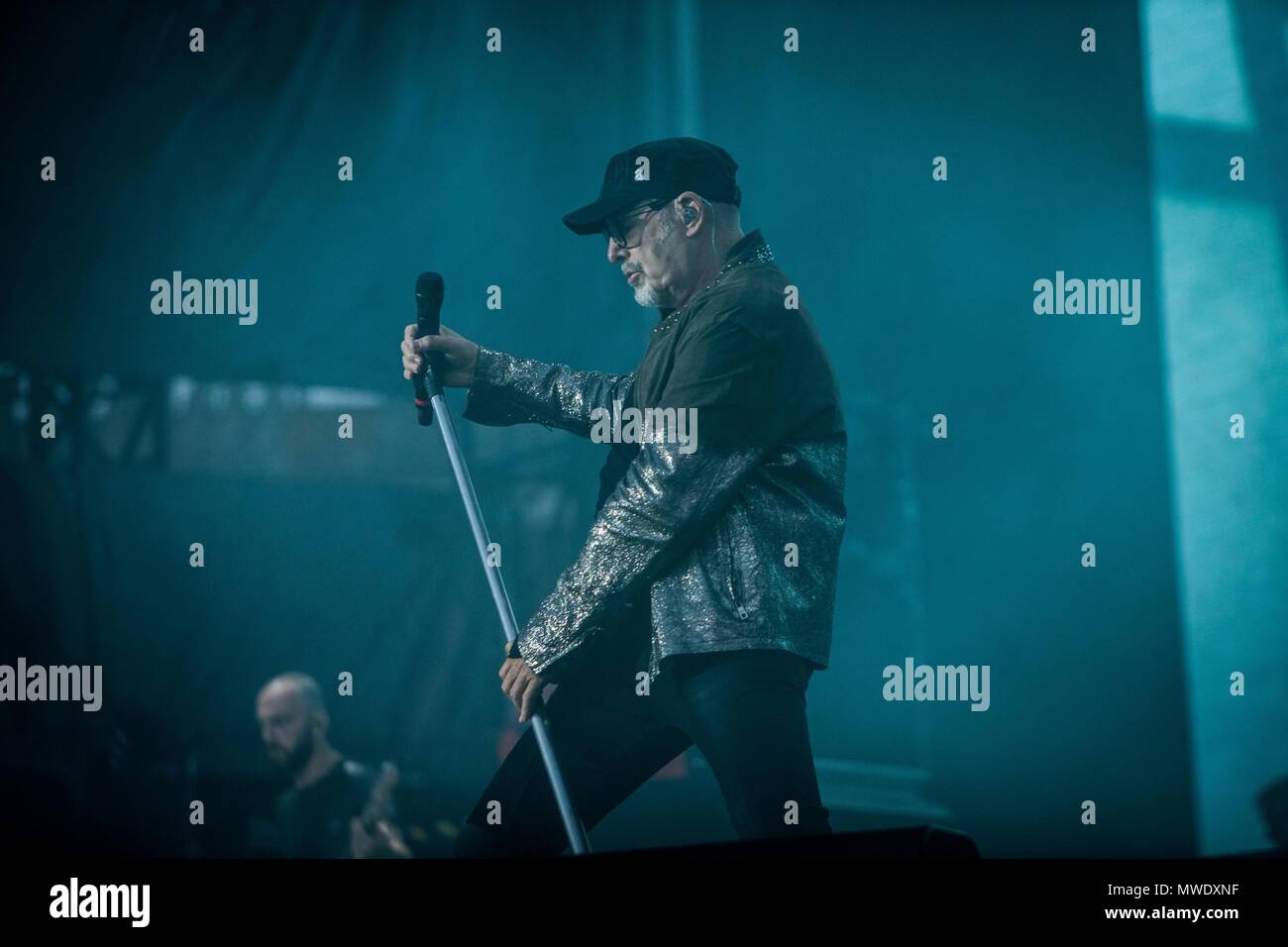 Torino, Italia. Il 1 giugno 2018. Vasco Rossi live allo Stadio Olimpico © Roberto Finizio / Alamy Live News Foto Stock