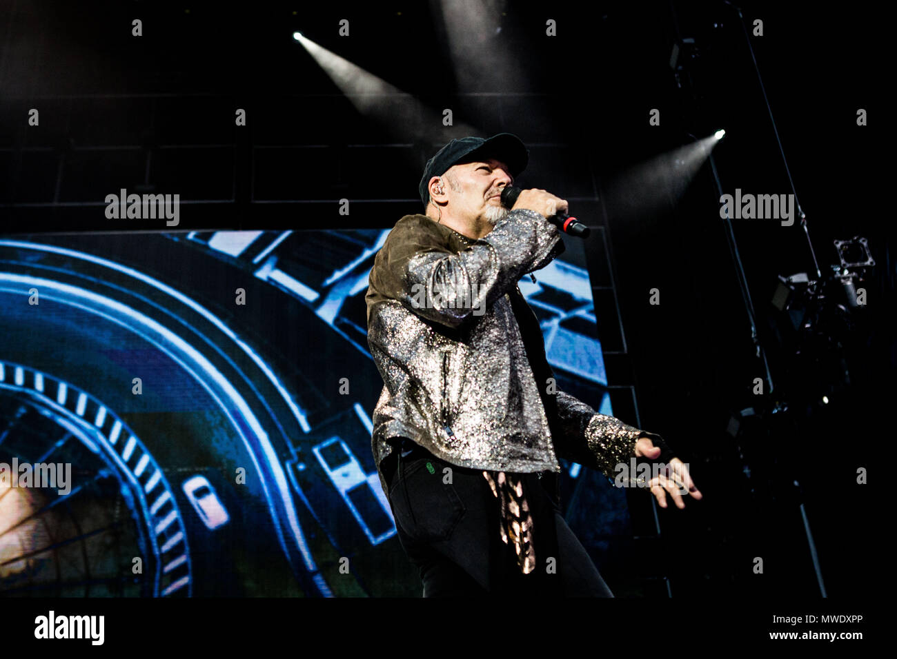 Torino, Italia. Il 1 giugno 2018. Vasco Rossi live allo Stadio Olimpico © Roberto Finizio / Alamy Live News Foto Stock