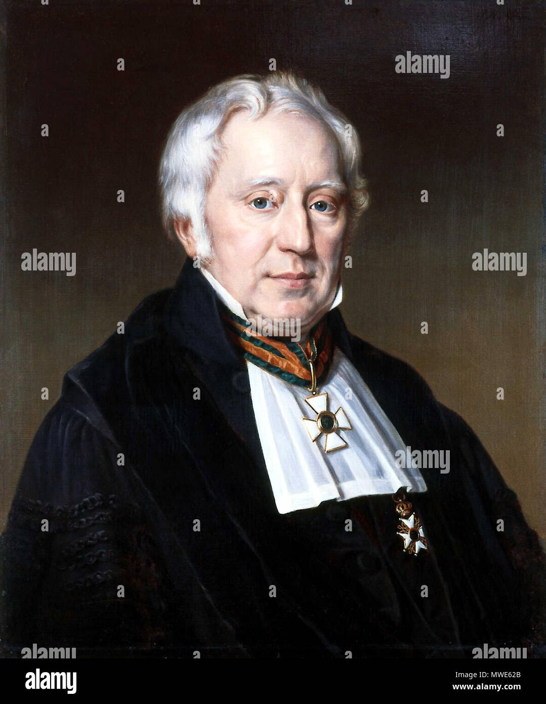 . Inglese: Herman Johan Royaards (1794-1854) olandese riformata e teologo chiesa storico Deutsch: Herman Johan Royaards (1794-1854) niederländischer reformierter Theologe und Kirchenhistoriker . 1854. J.H. Neuman 275 Herman-Johan-Royaards Foto Stock