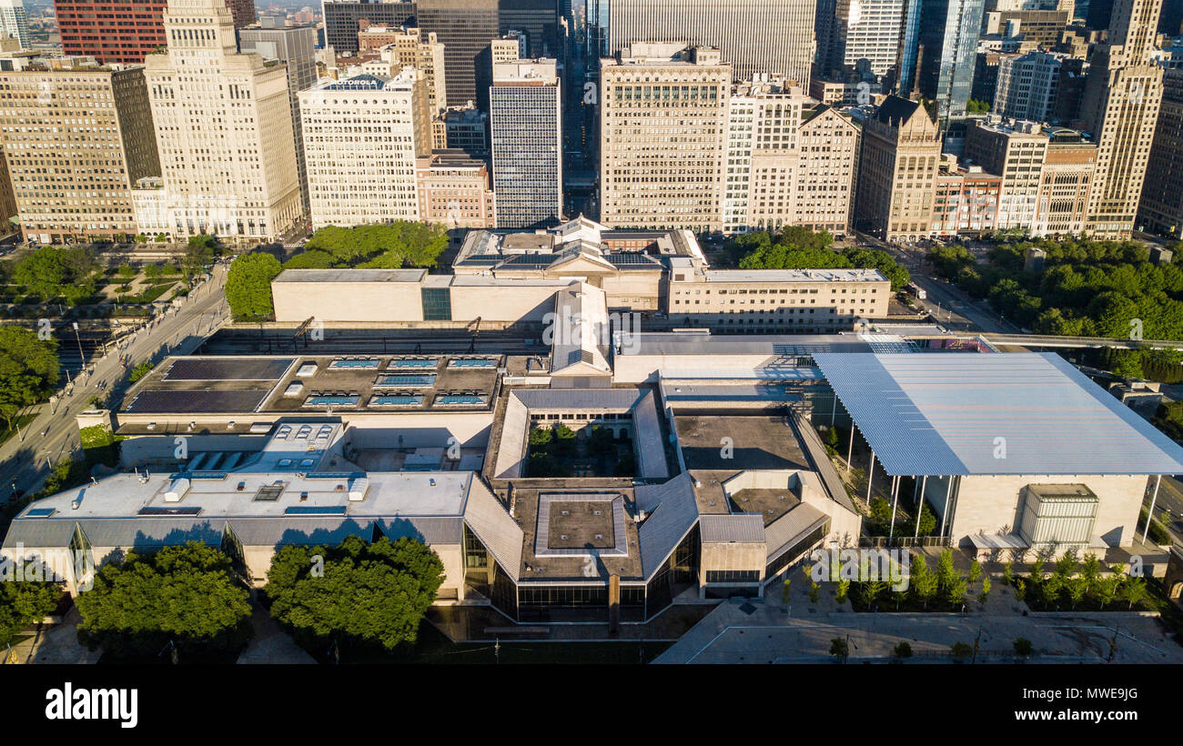 Art Institute of Chicago, Chicago, IL, Stati Uniti d'America Foto Stock