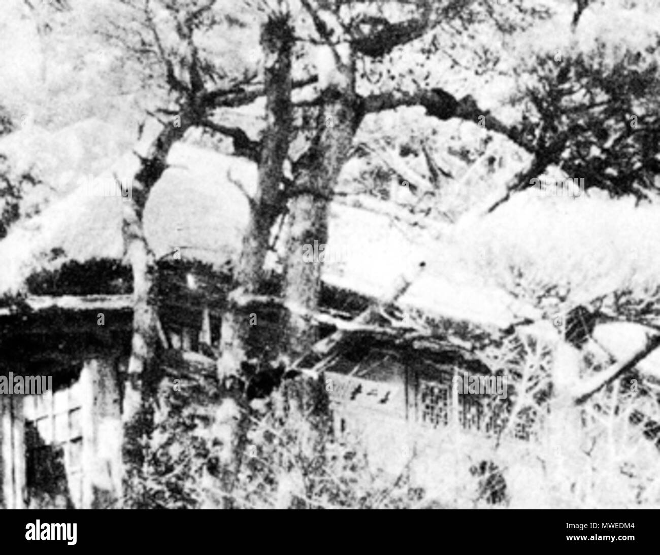 . Inglese: Tempio di Junwol, 1941 한국어: 전월사 전경 (1941년) . 1941. Sconosciuto 314 Jeonwolsa Foto Stock