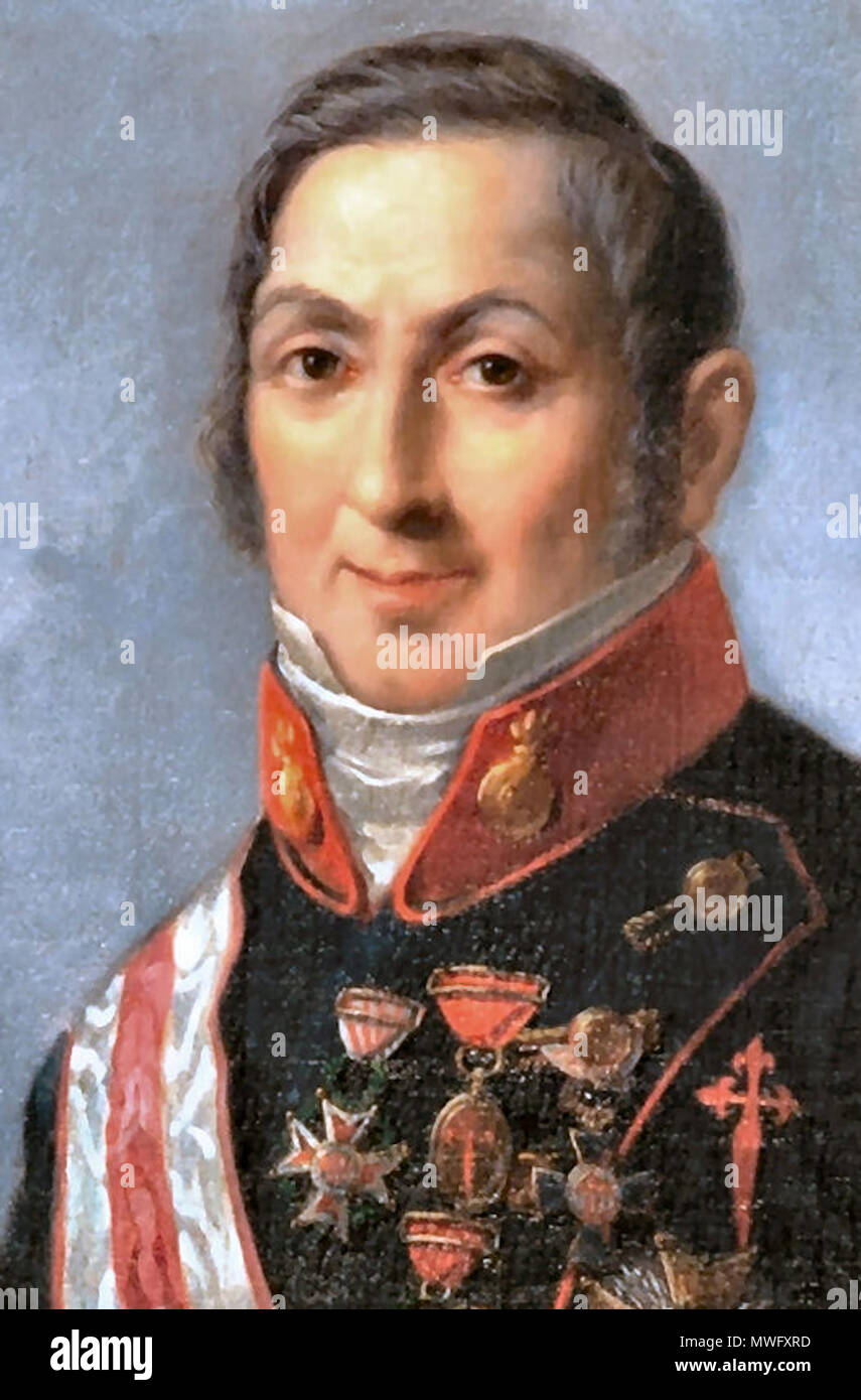 327 Juan Carlos de Aréizaga Foto Stock