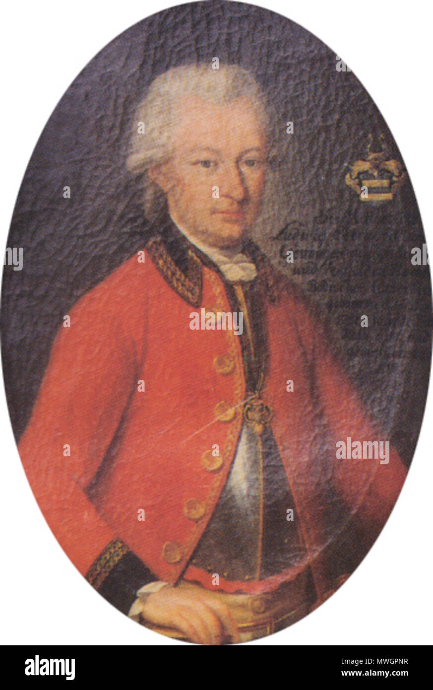 . Deutsch: Ludwig Eberhard von Gemmingen (1750-1841) . 1800. n.n. 381 Ludwig-Eberhard-v-Gemmingen-1750-1841 Foto Stock