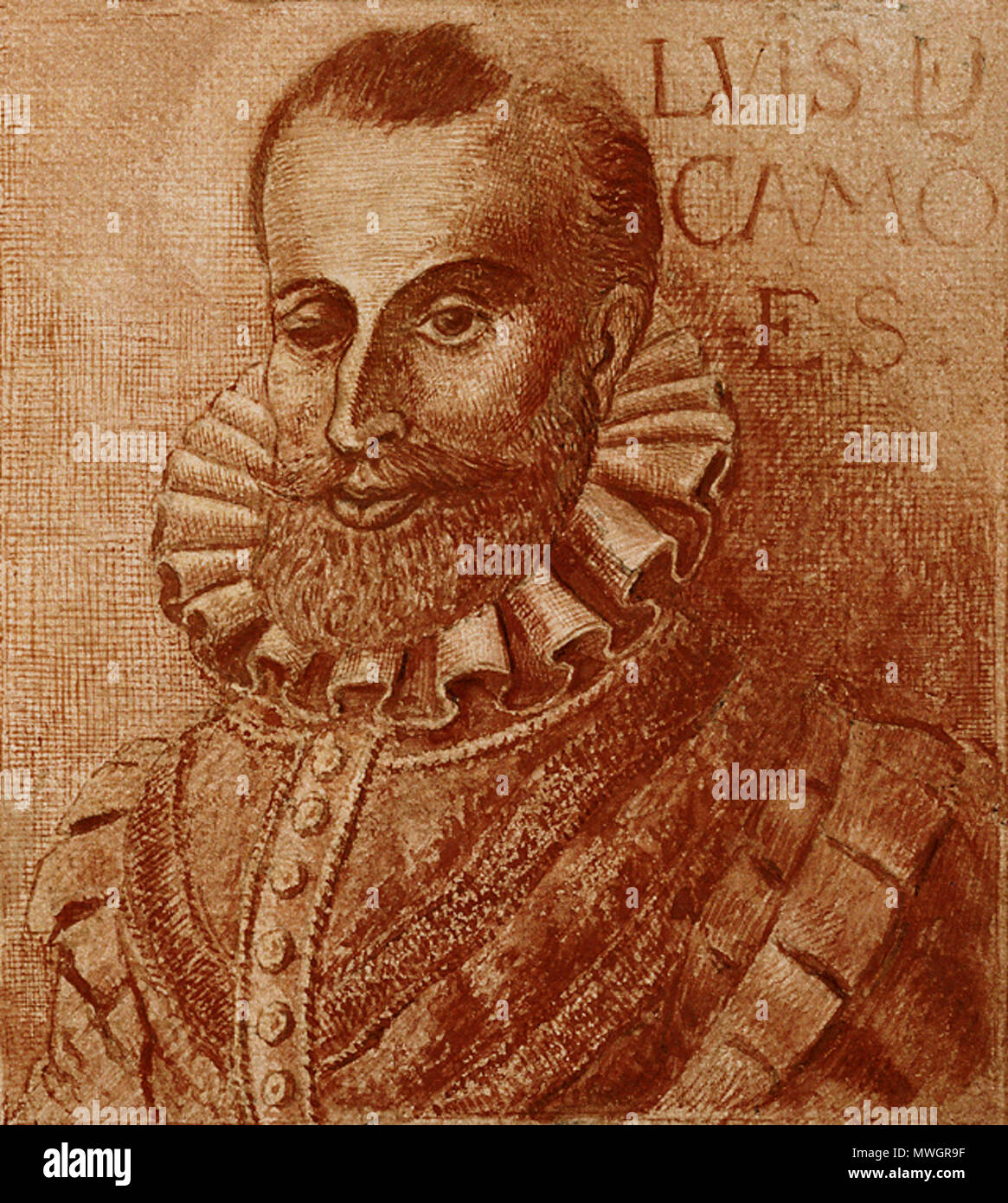 382 Luís de Camões-Fernão Gomes Foto Stock