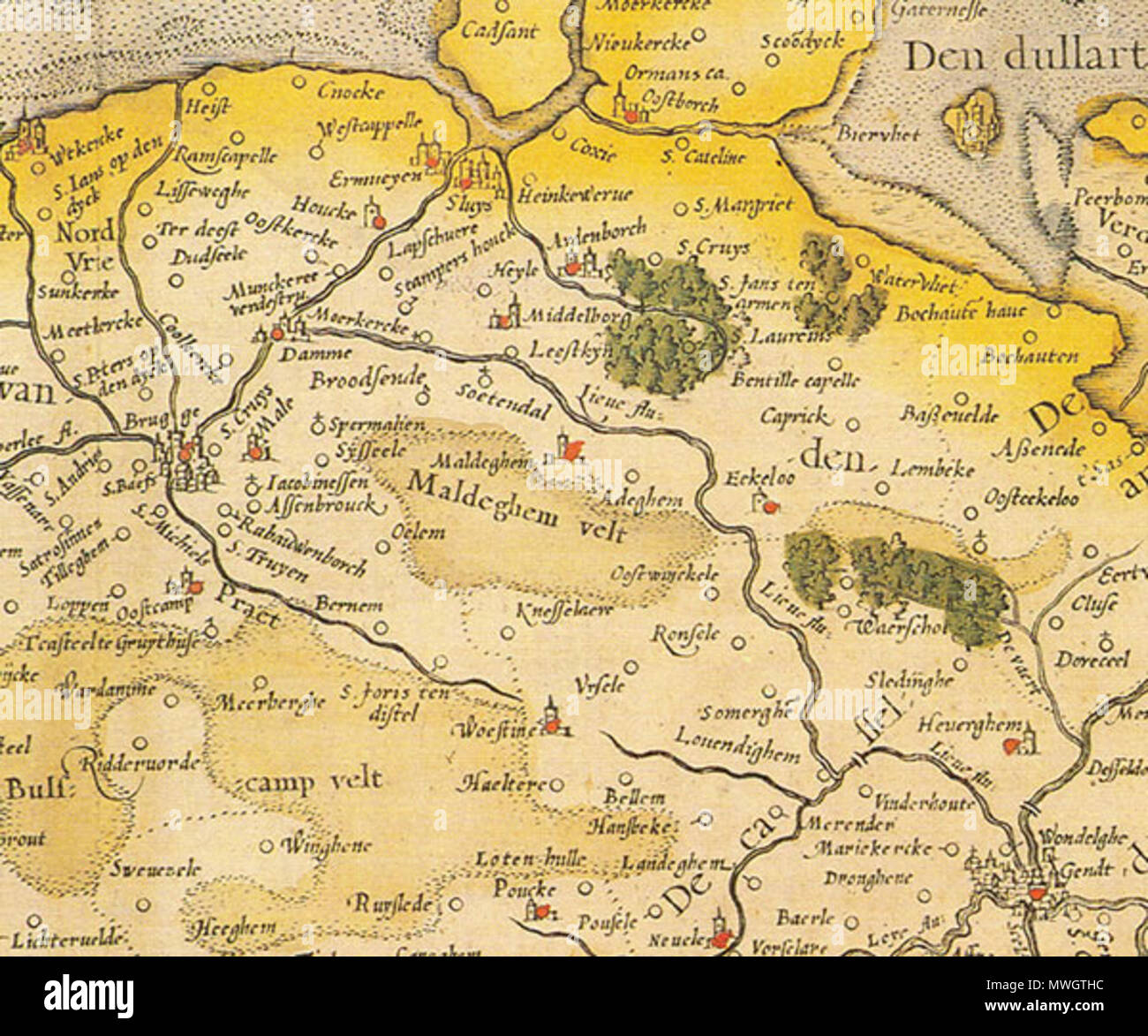 . Inglese: Maldegemvelt.jpg . Data sconosciuta. Sconosciuto 389 Maldegemvelt Foto Stock