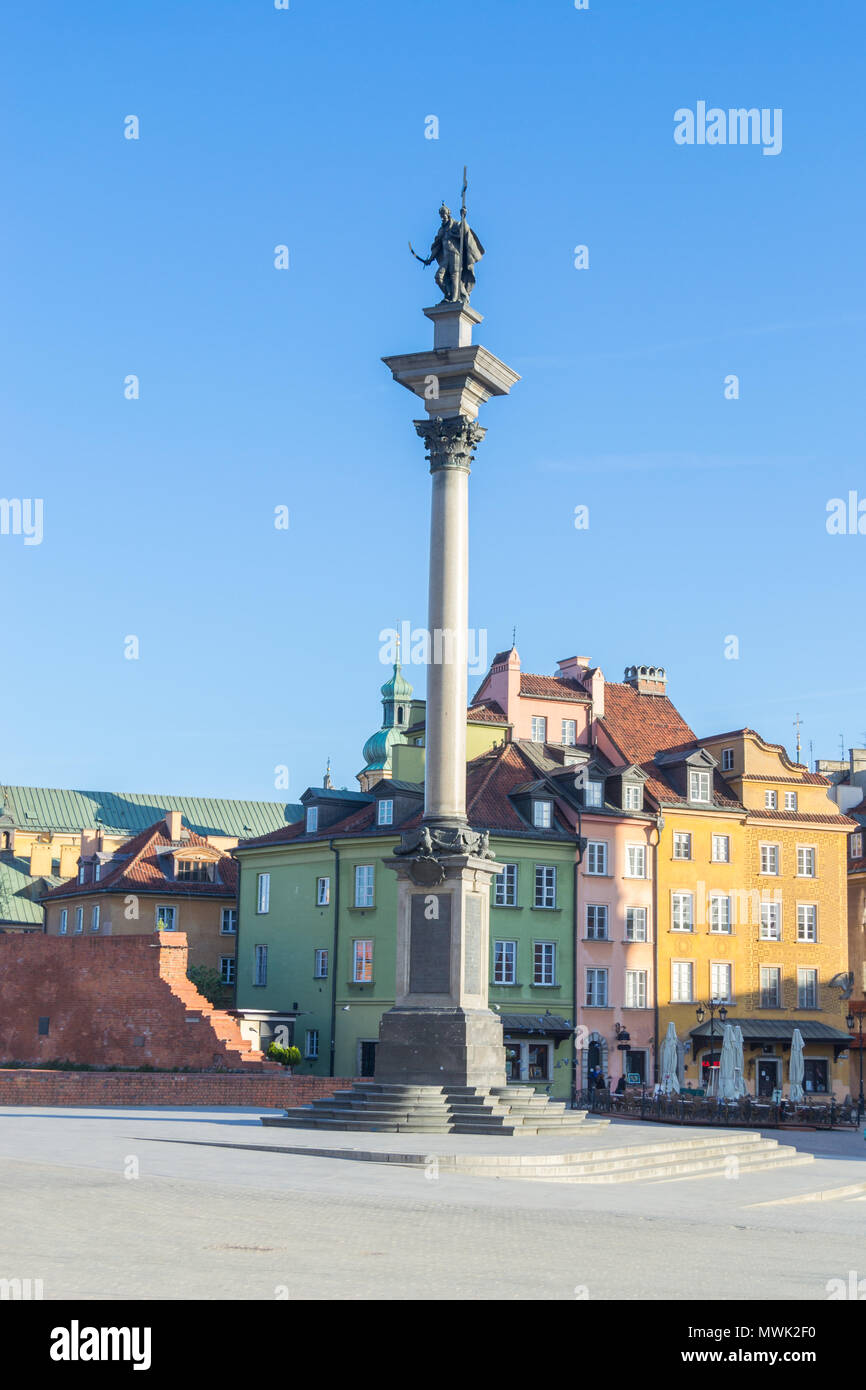 Varsavia Città Vecchia, Polonia Foto Stock