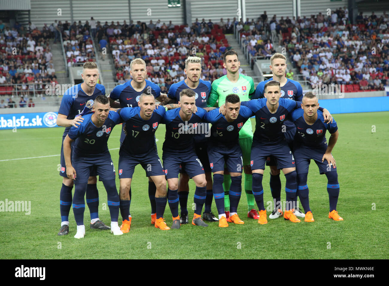 Squadra Nazionale Di Calcio Della Slovacchia Immagini e Fotos Stock - Alamy