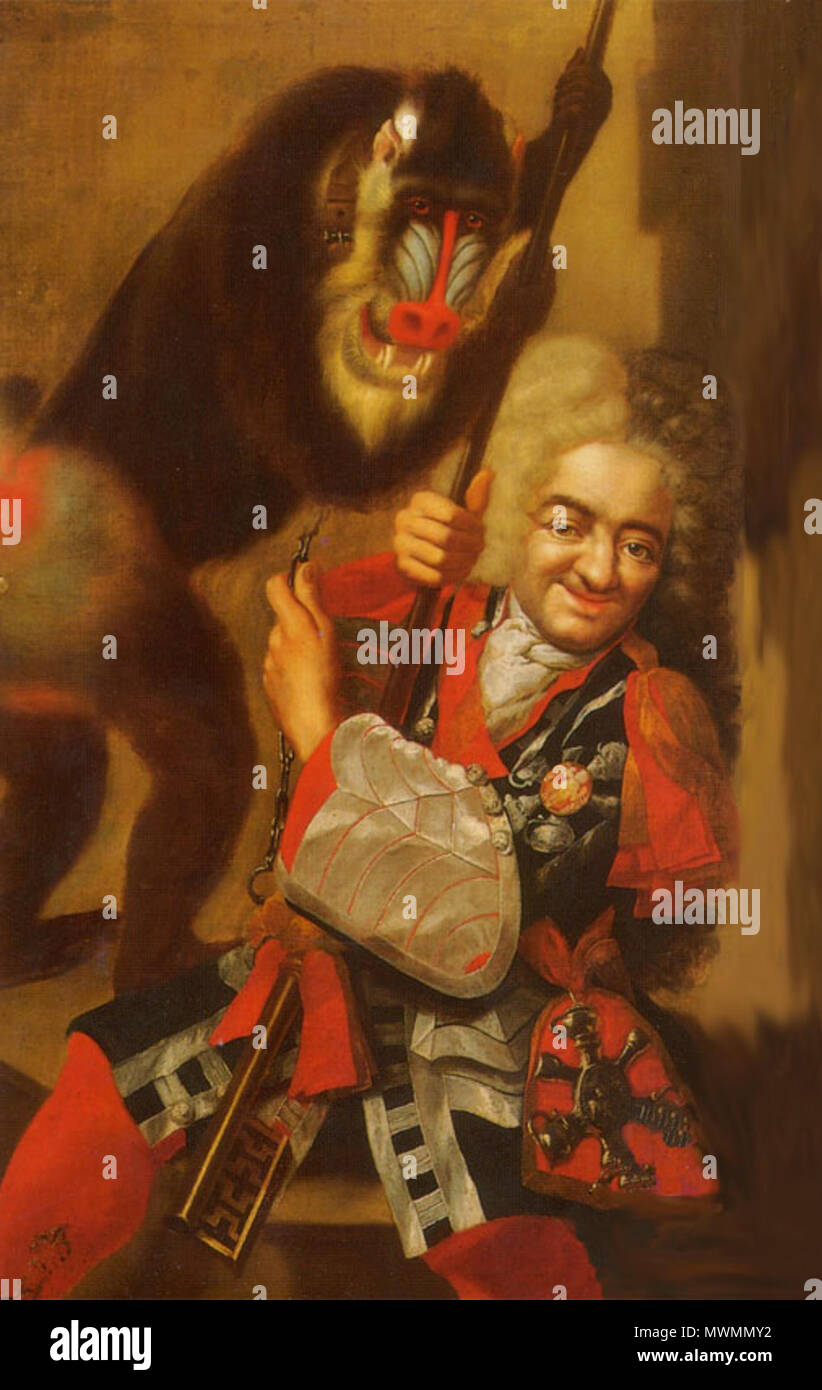 . Perkeo. Heidelberg,Pfalzisches museum . inizio 18 c.. Sconosciuto 477 Perkeo originale Foto Stock