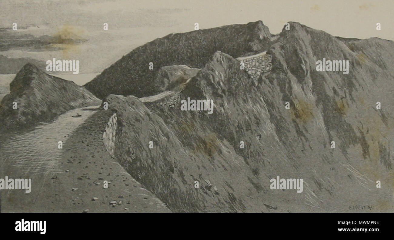 354 La Coupée Serk Loevy Foto Stock