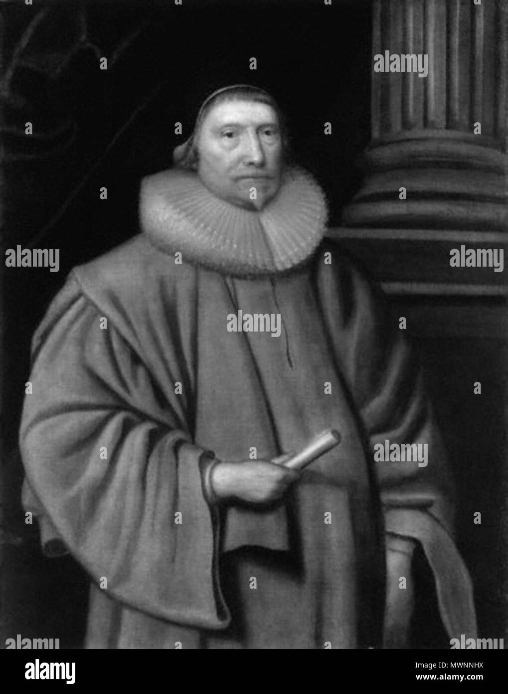 . Inglese: Sir Robert Hitcham (1572?-1636) . circa 1620. Sconosciuto 563 SirRobertHitcham Foto Stock