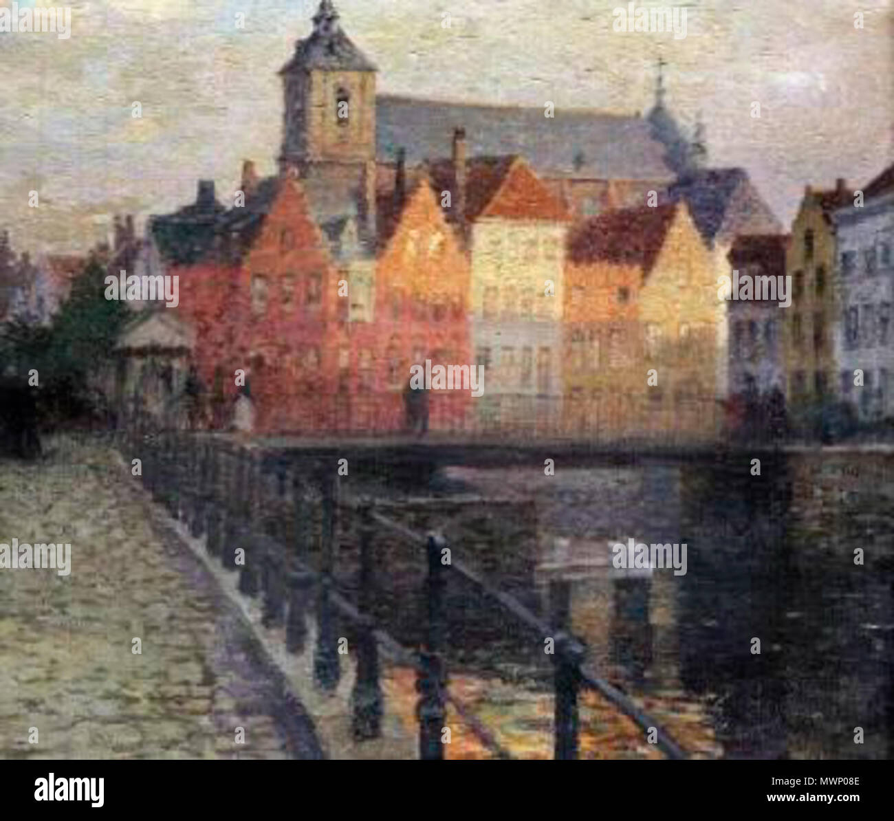 . Quai de la Paille Brugespas . Paul Albert Steck 508 Quai de la Paille Brugespas Foto Stock