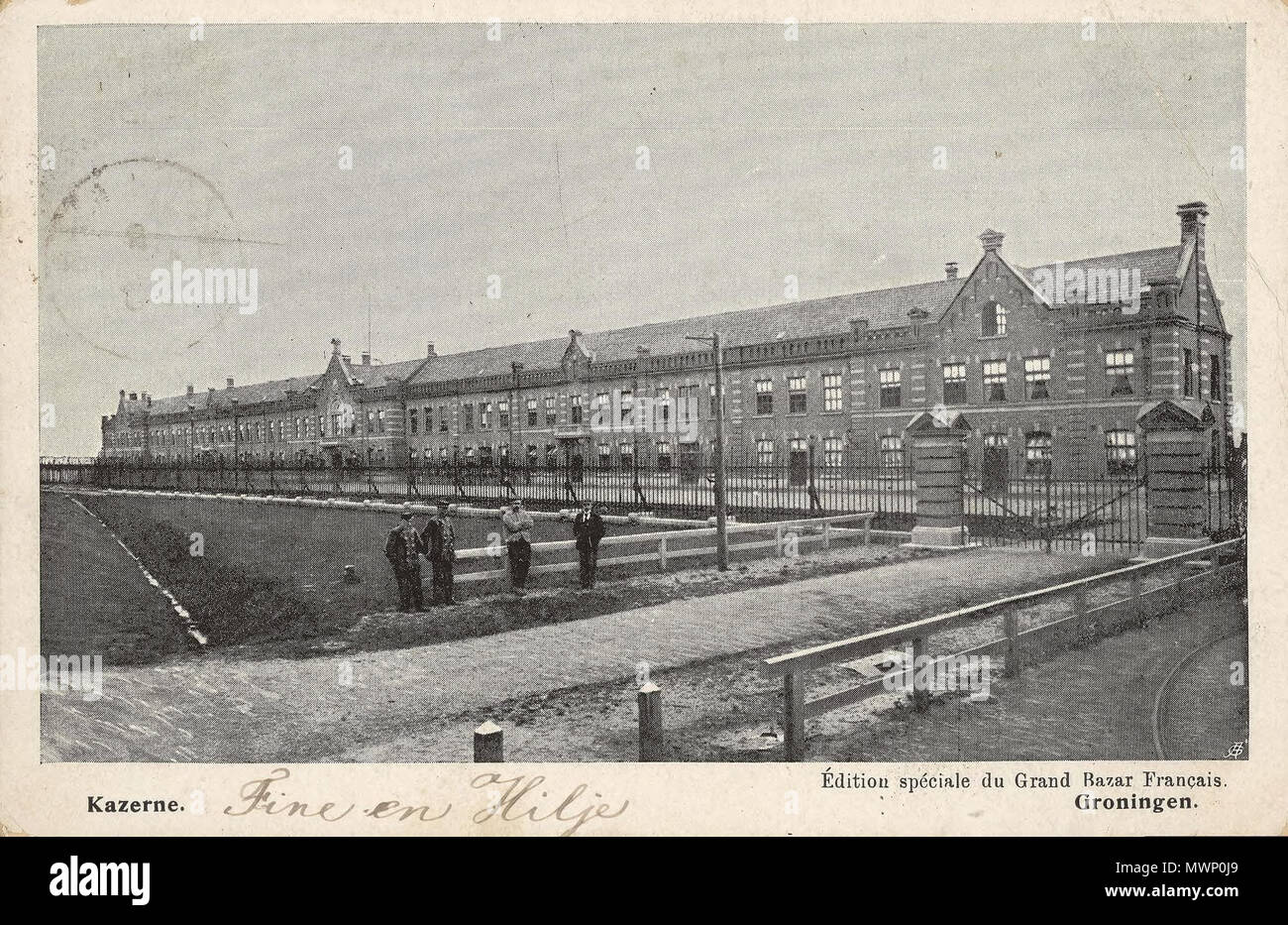 . Nederlands: Rabenhauptkazerne rond 1905 . 1905. Il Grand Bazar Francais 509 Rabenhauptkazerne ca. 1905 Foto Stock