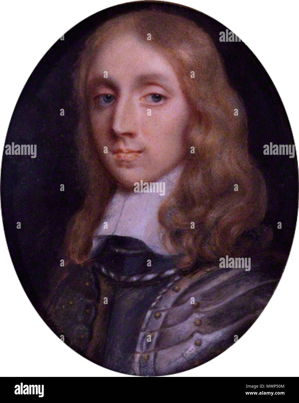 . Inglese: Ritratto di Richard Cromwell. circa 1650-1655. Sconosciuto 522 RichardCromwell Foto Stock