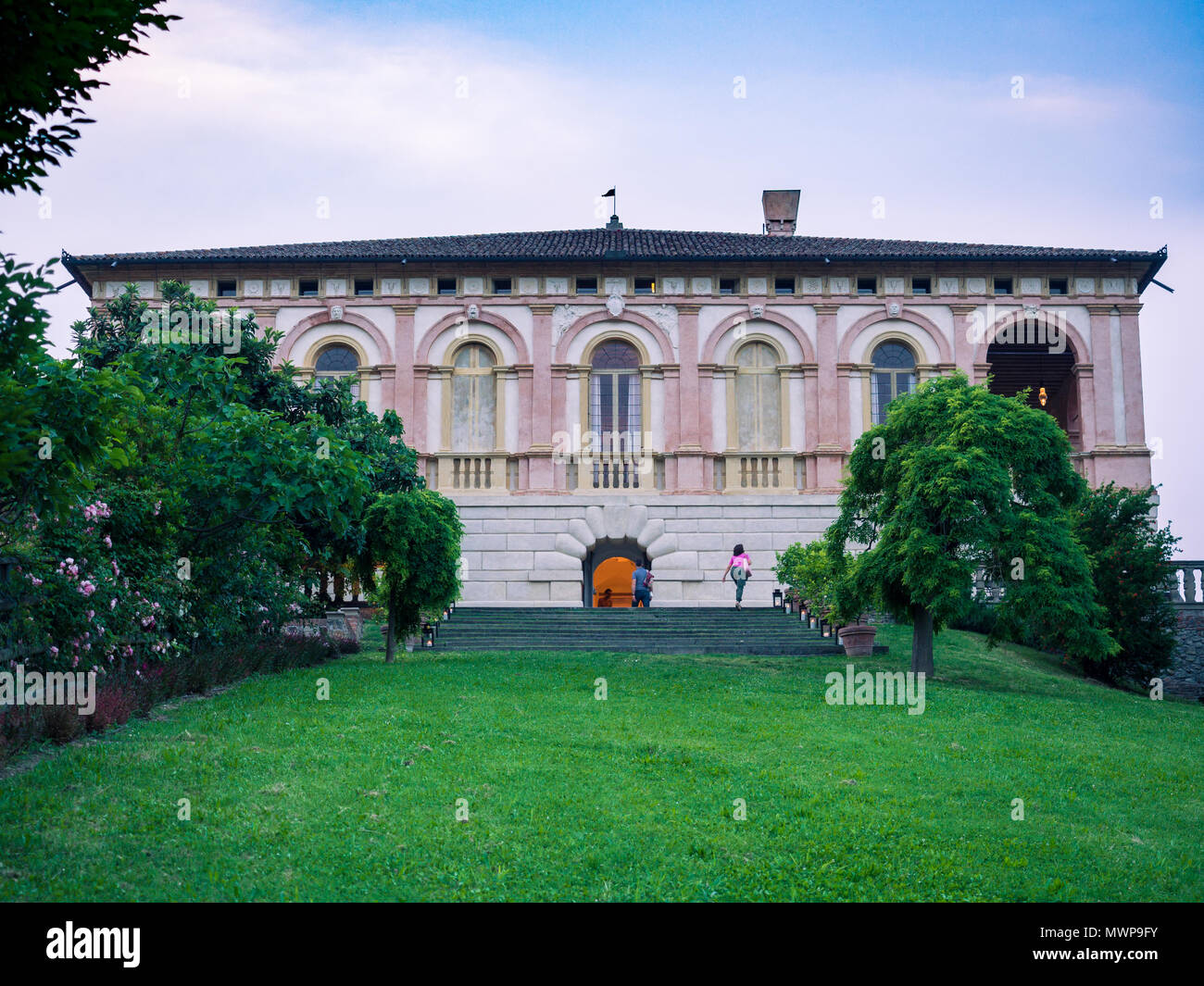 Torreglia, Italia - 26 Maggio 2018: Villa dei Vescovi è un veneziano di villa rinascimentale. Attualmente è un museo aperto al pubblico. Foto Stock