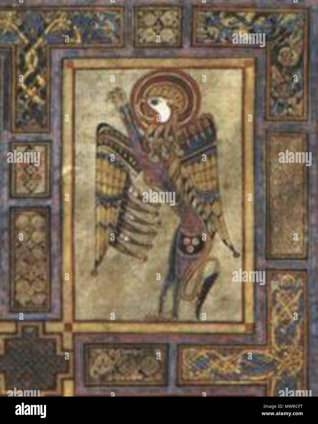 559 Simbolo dell'evangelista Marco Foto Stock