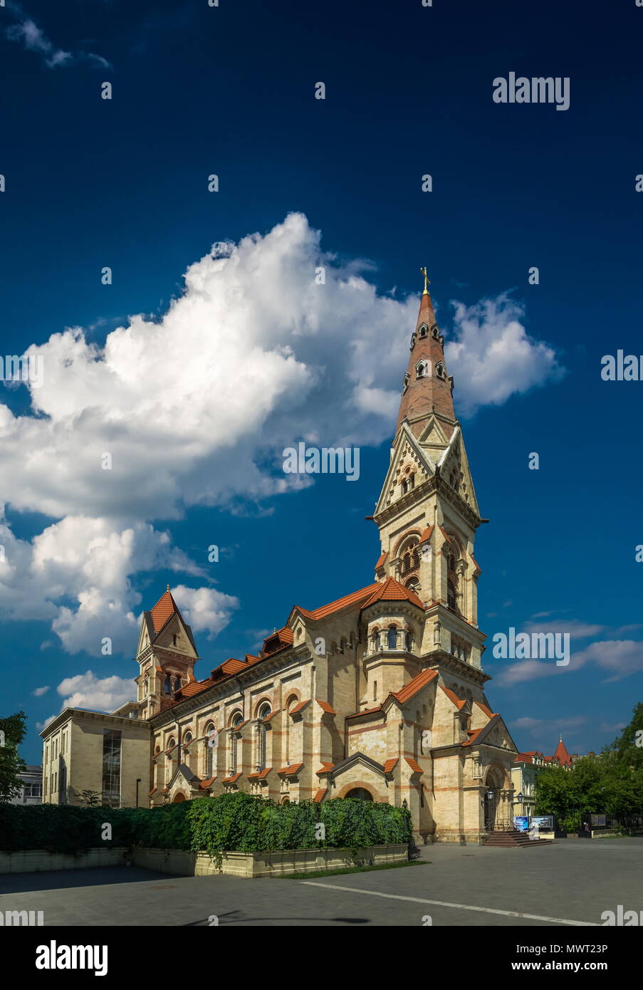 Luterani St Pauls Cathedral chiesa in Ucraina Odessa città Foto Stock