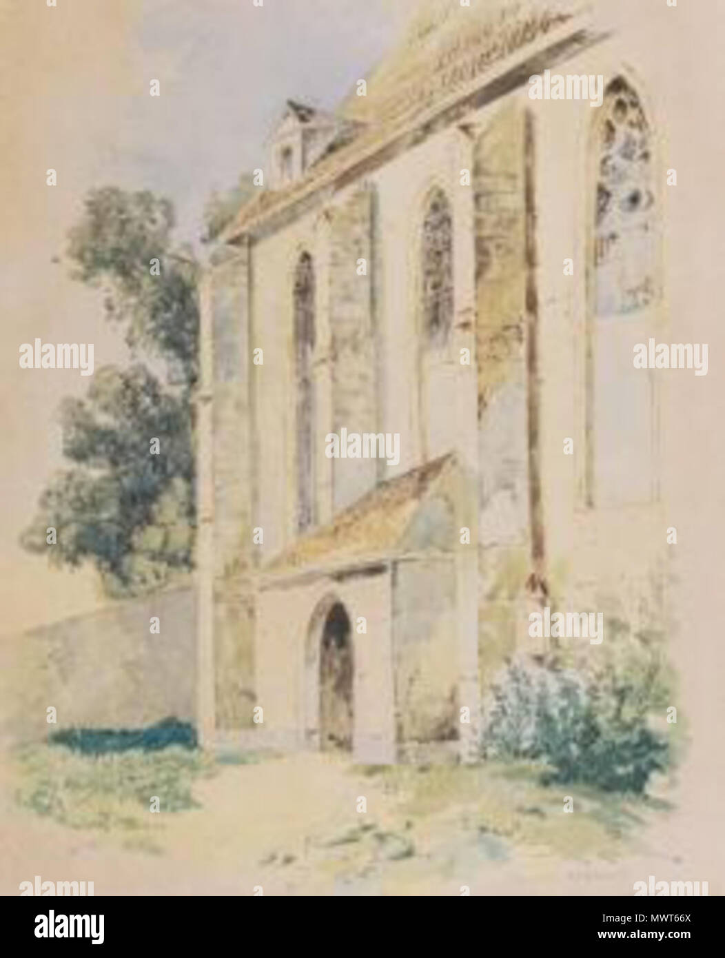 573 Stanislaw Barcikowski - Fragment Kościoła Foto Stock