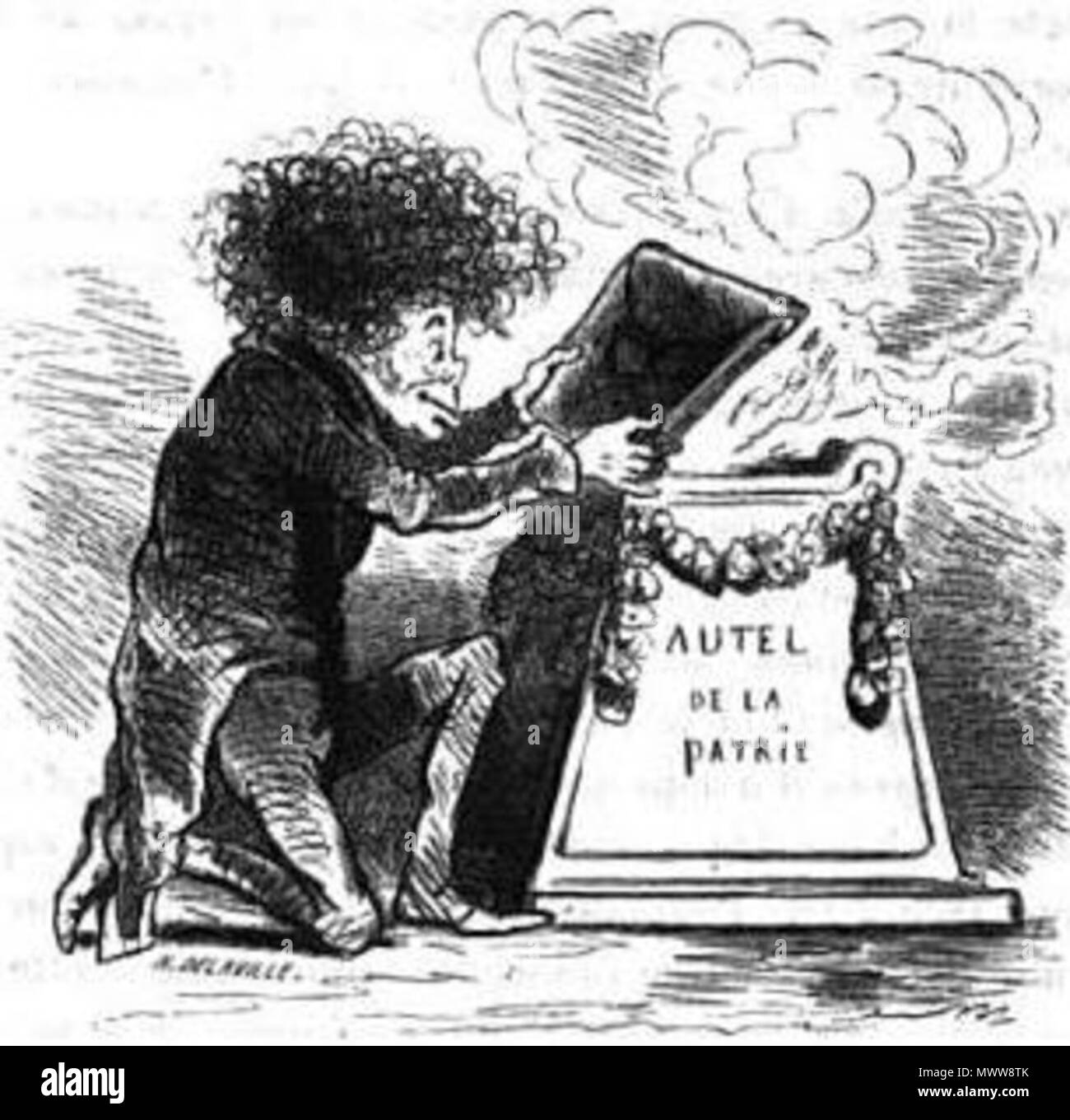 148 Crémieux par Cham Foto Stock