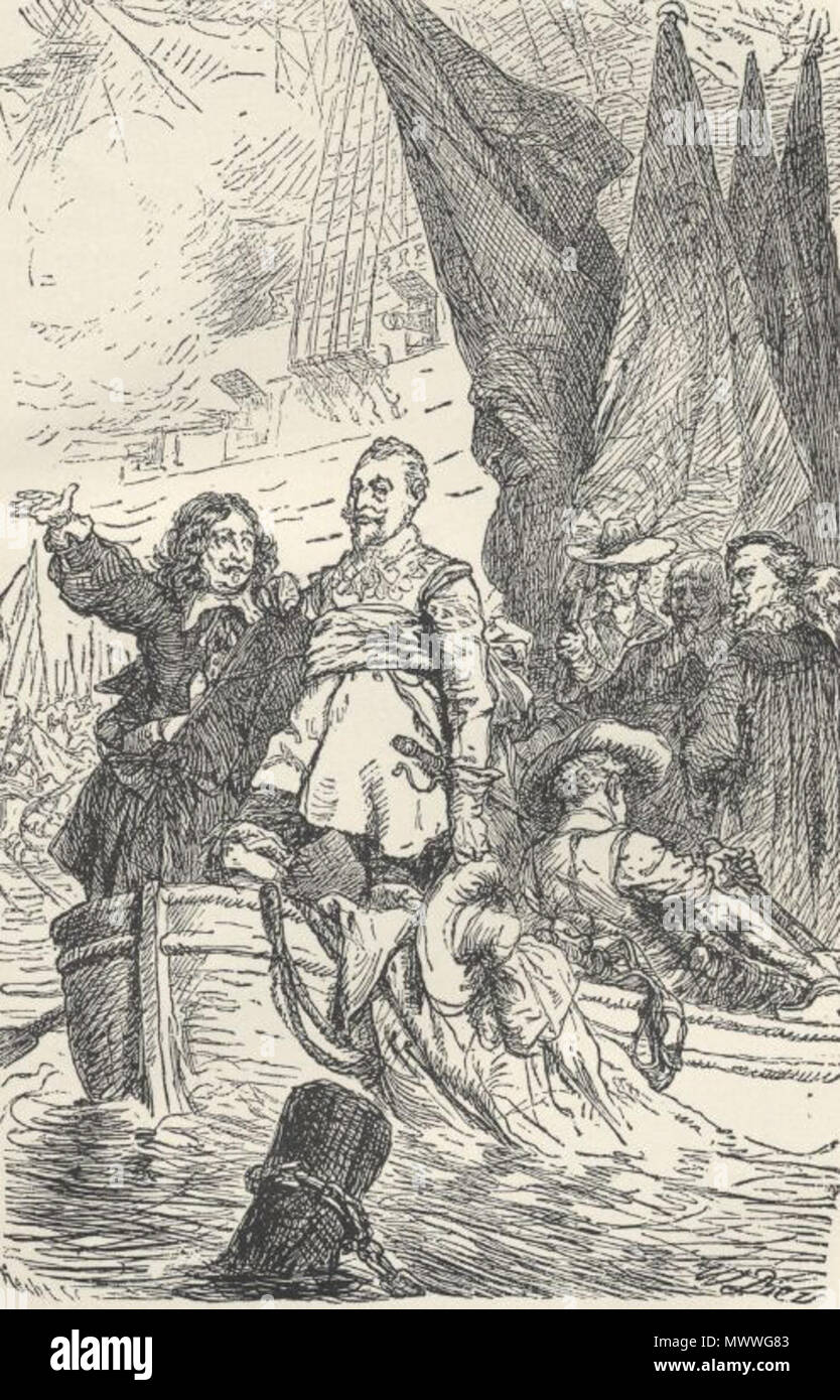 . Inglese: Illustrazione da Friedrich Schiller: Storia della Guerra dei Trent'anni in Germania. Xix secolo. Sconosciuto 604 trenta anni di guerra 2 Foto Stock