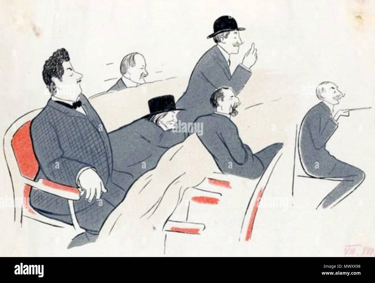 621 Une répétition à l'Opéra-Comique 1880 Foto Stock