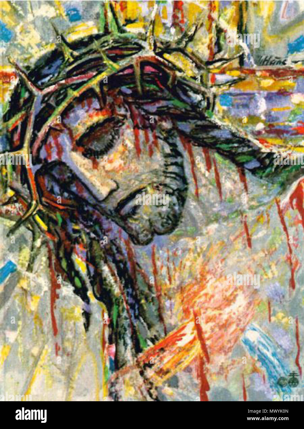 . Deutsch: ReligiöseKunst1 . 27 febbraio 2015, 21:56:07. Jakob Häne 19 7RHane Foto Stock